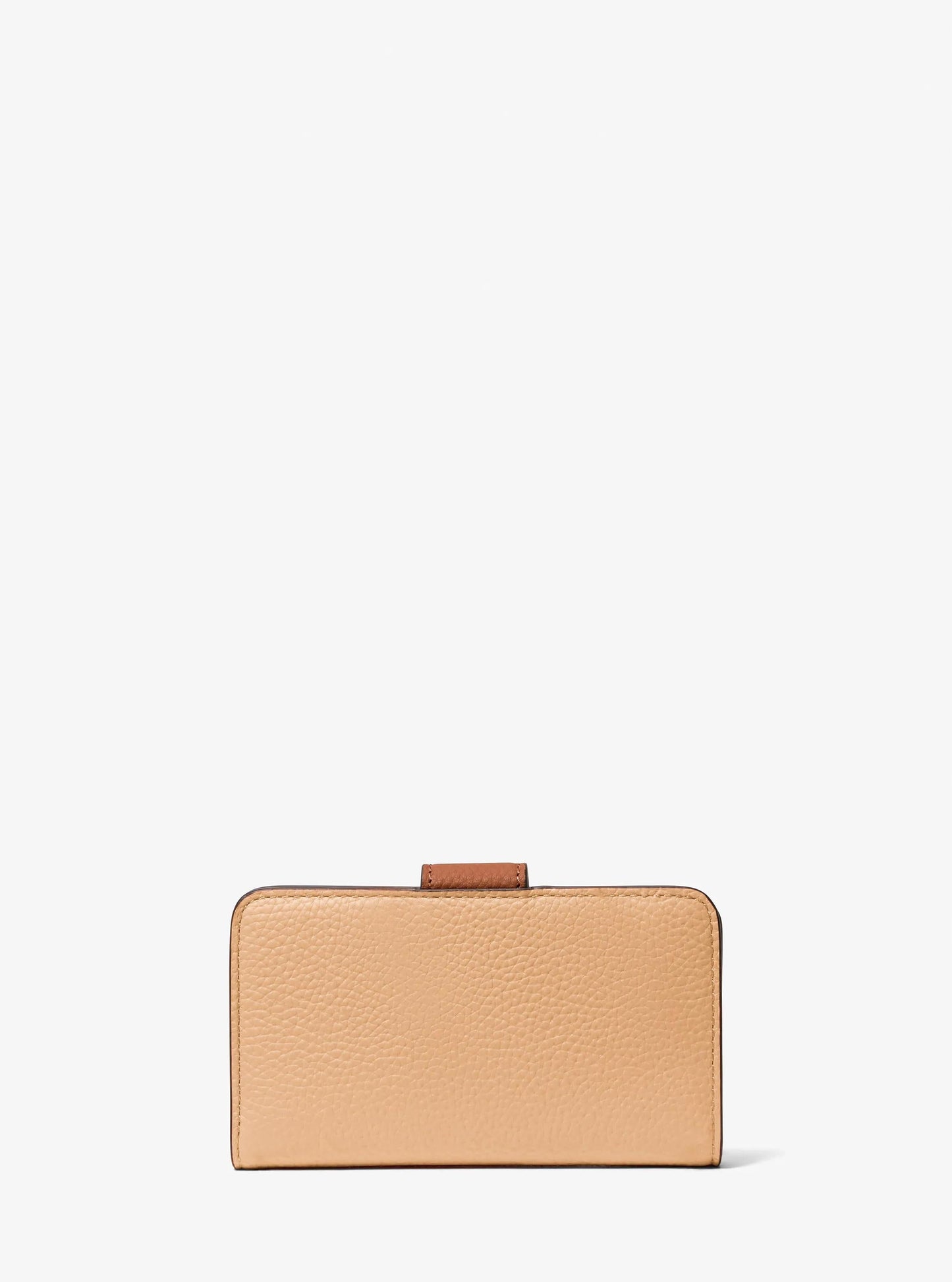 MK Pop Charm Medium Pebbled Leather Wallet