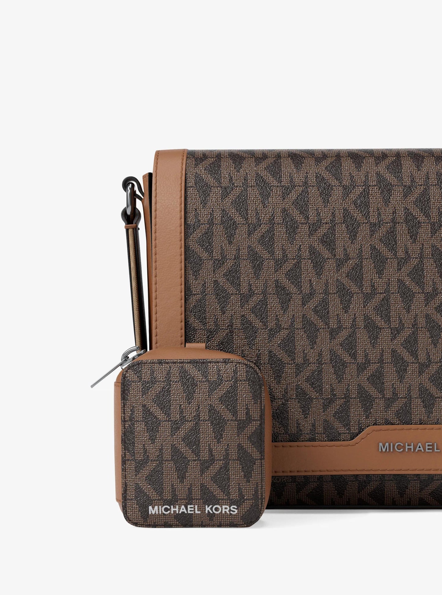 Hudson Mini Signature Logo Crossbody Bag With Airpod Case for Apple Airpods Pro
