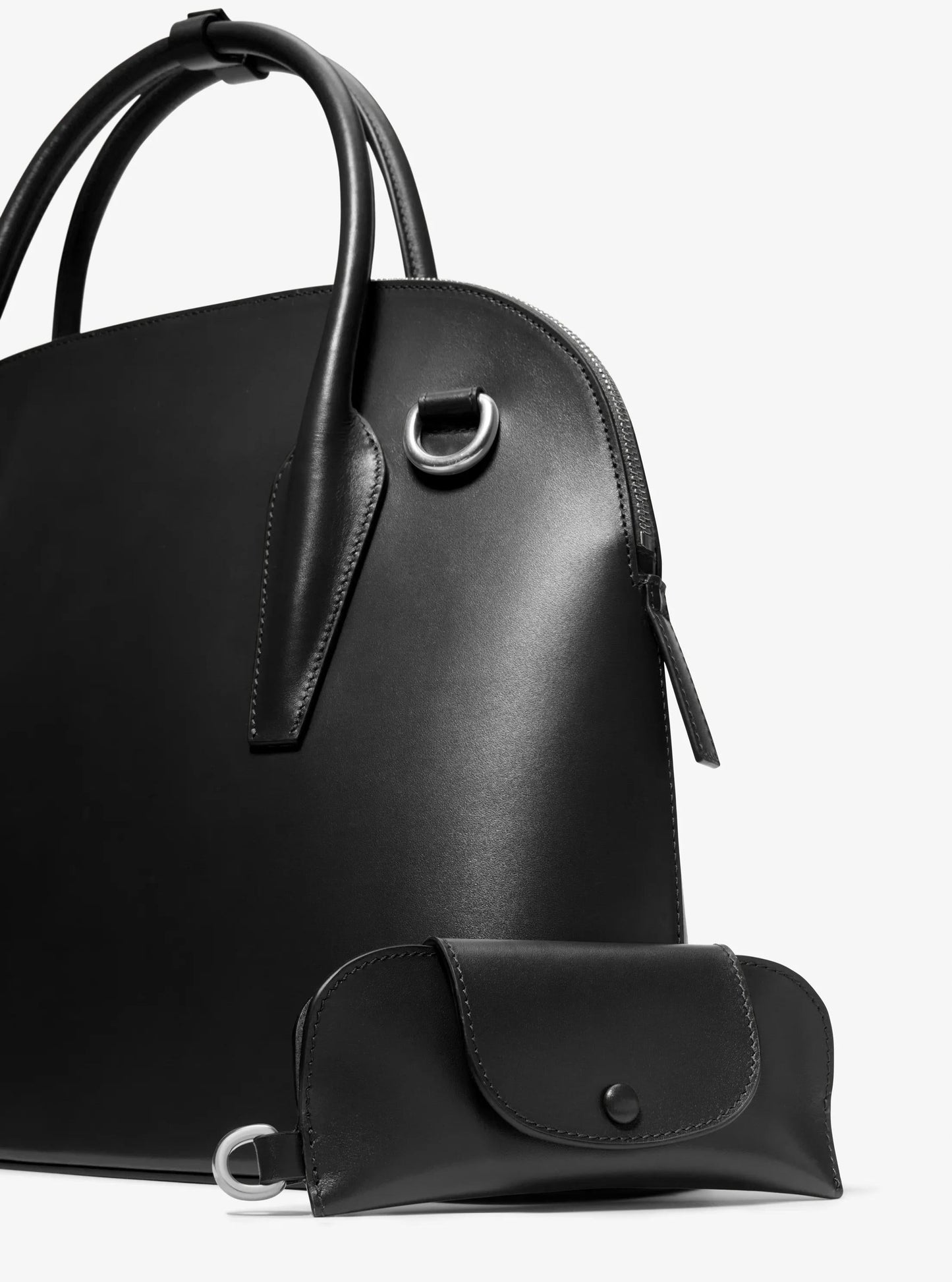 Kaitlin Large Leather Dome Satchel