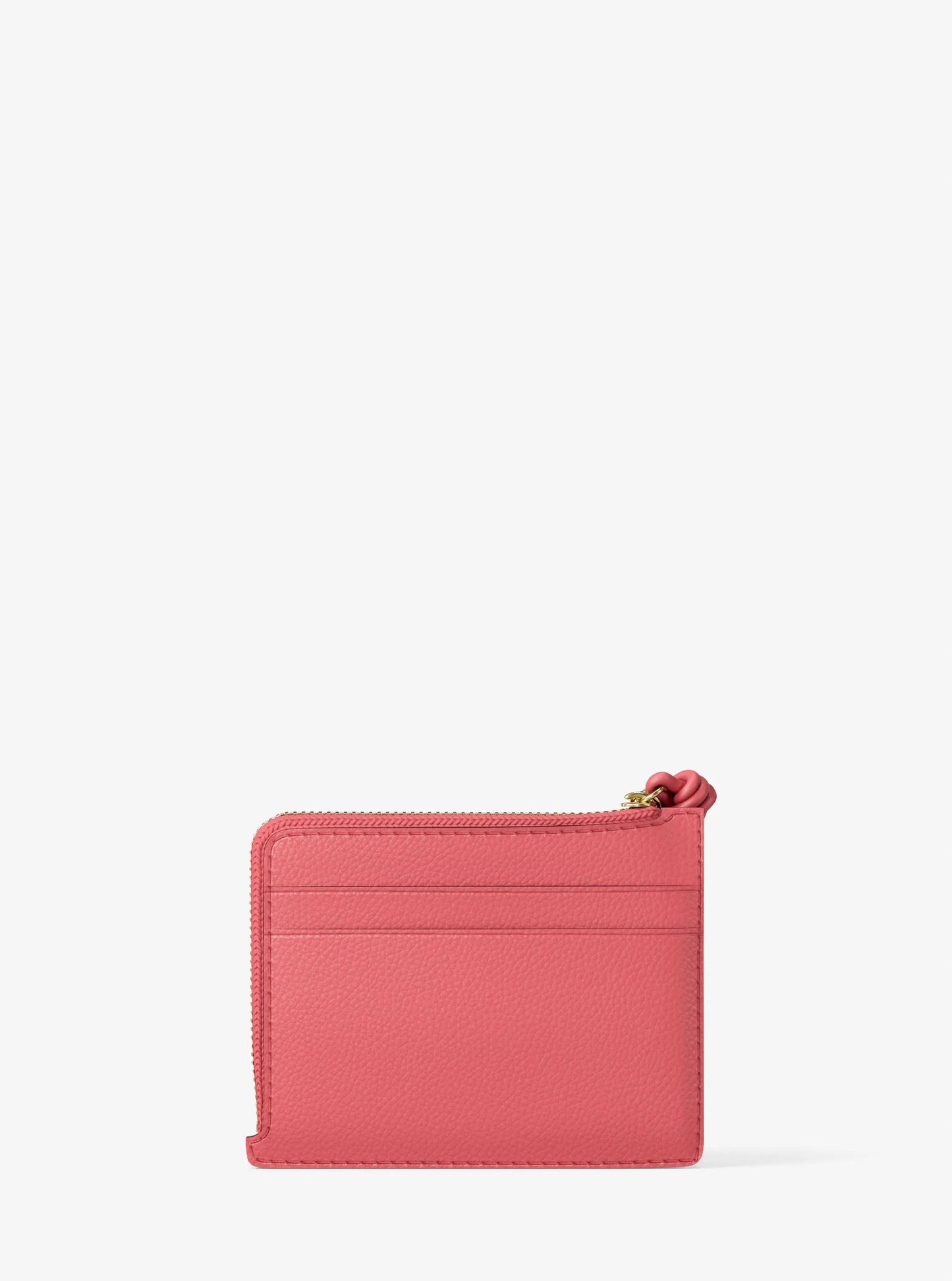 Jet Set Small Pebbled Leather Card Case Wristlet
