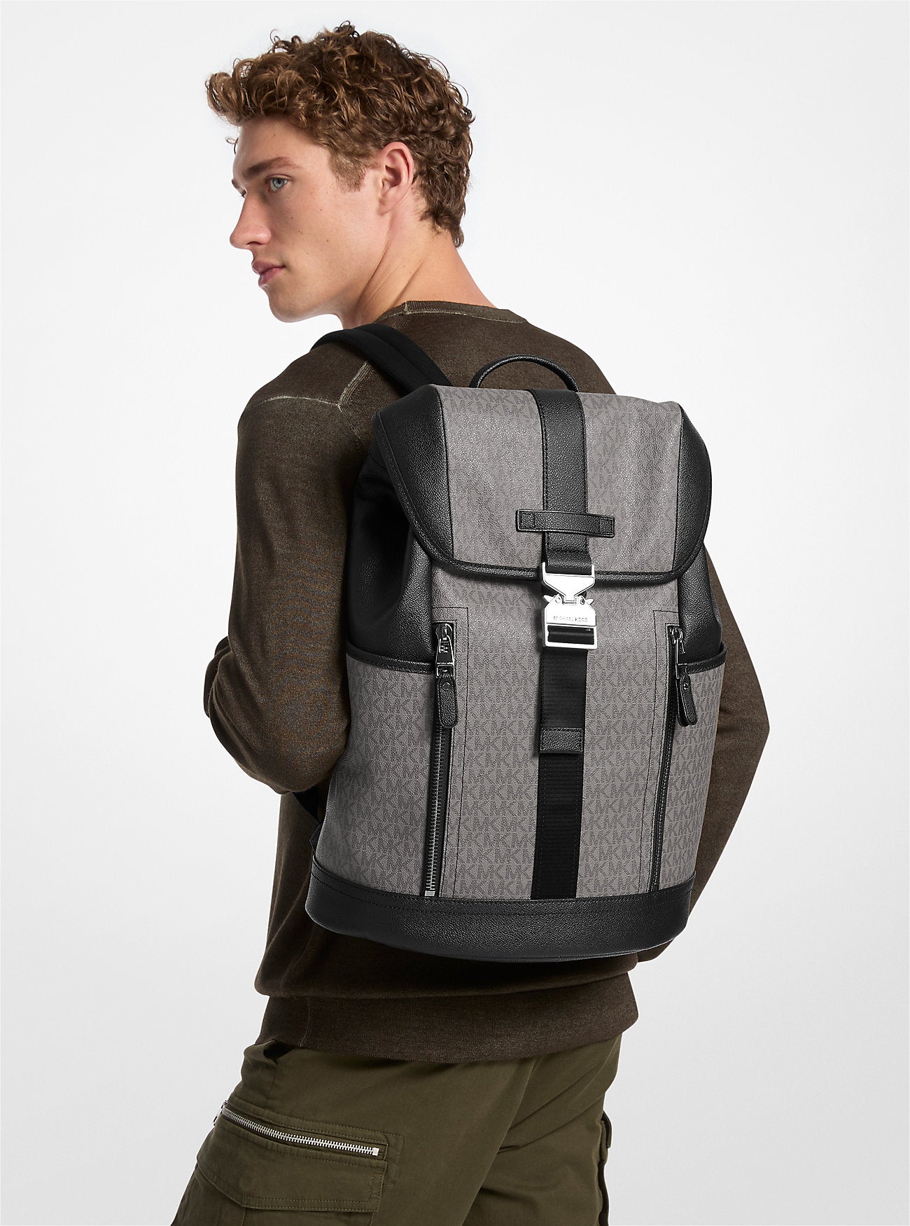 Hudson Signature Logo Aviator Backpack