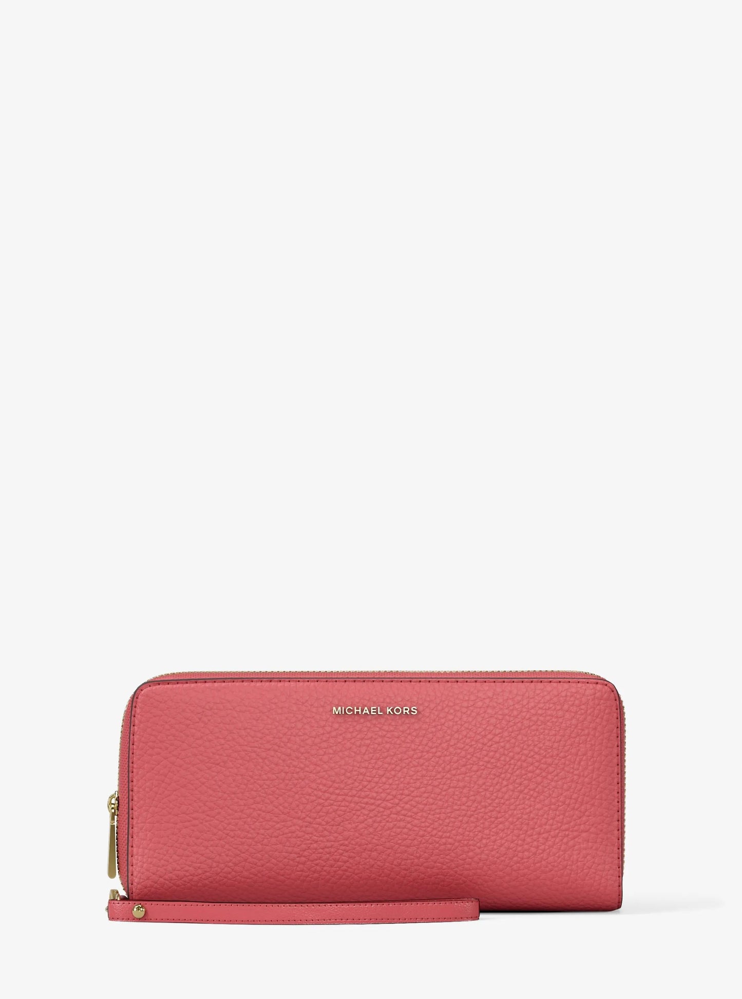 Jet Set Travel Large Pebbled Leather Continental Wallet