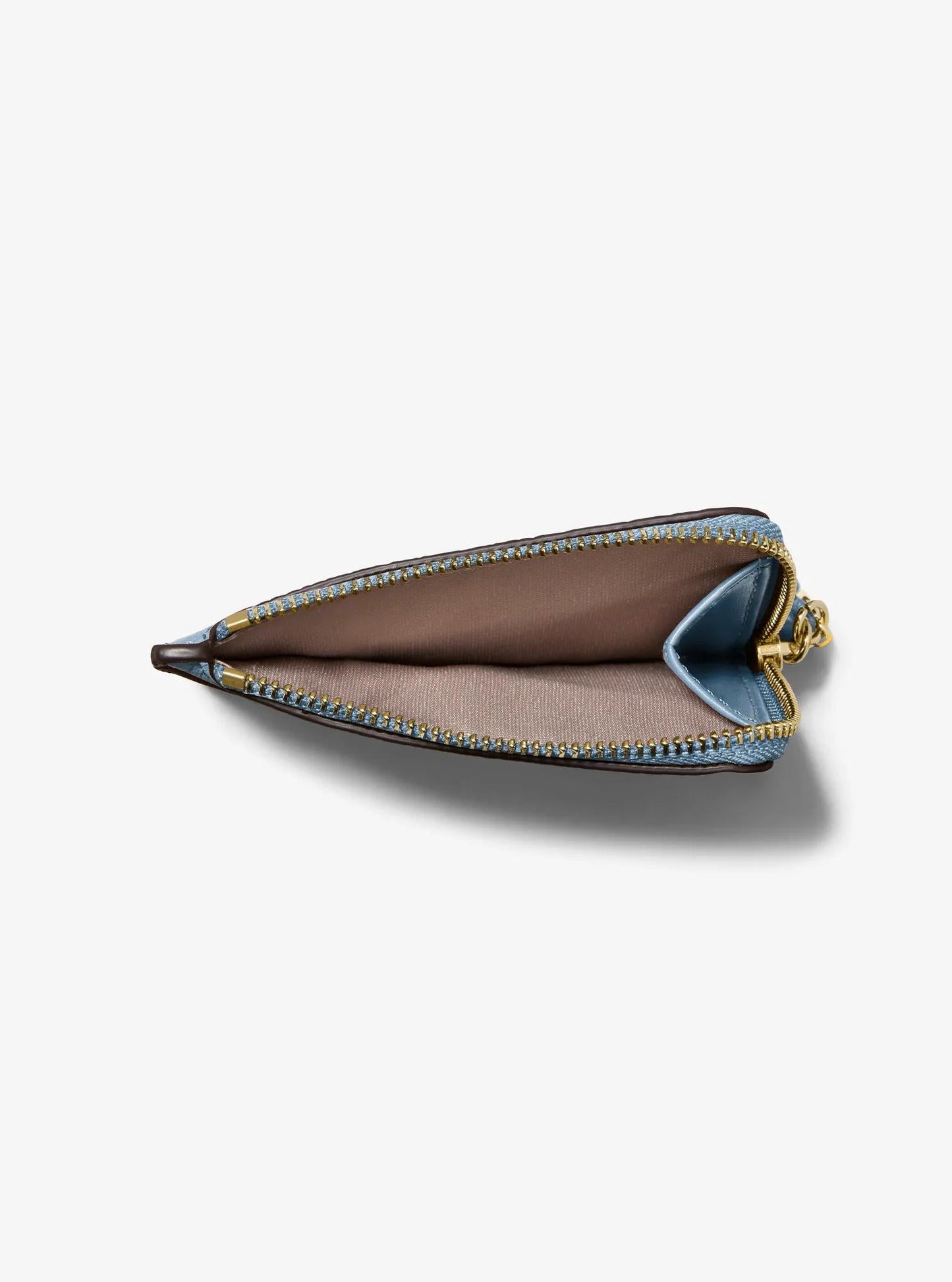 Jet Set Small Pebbled Leather Card Case Wristlet