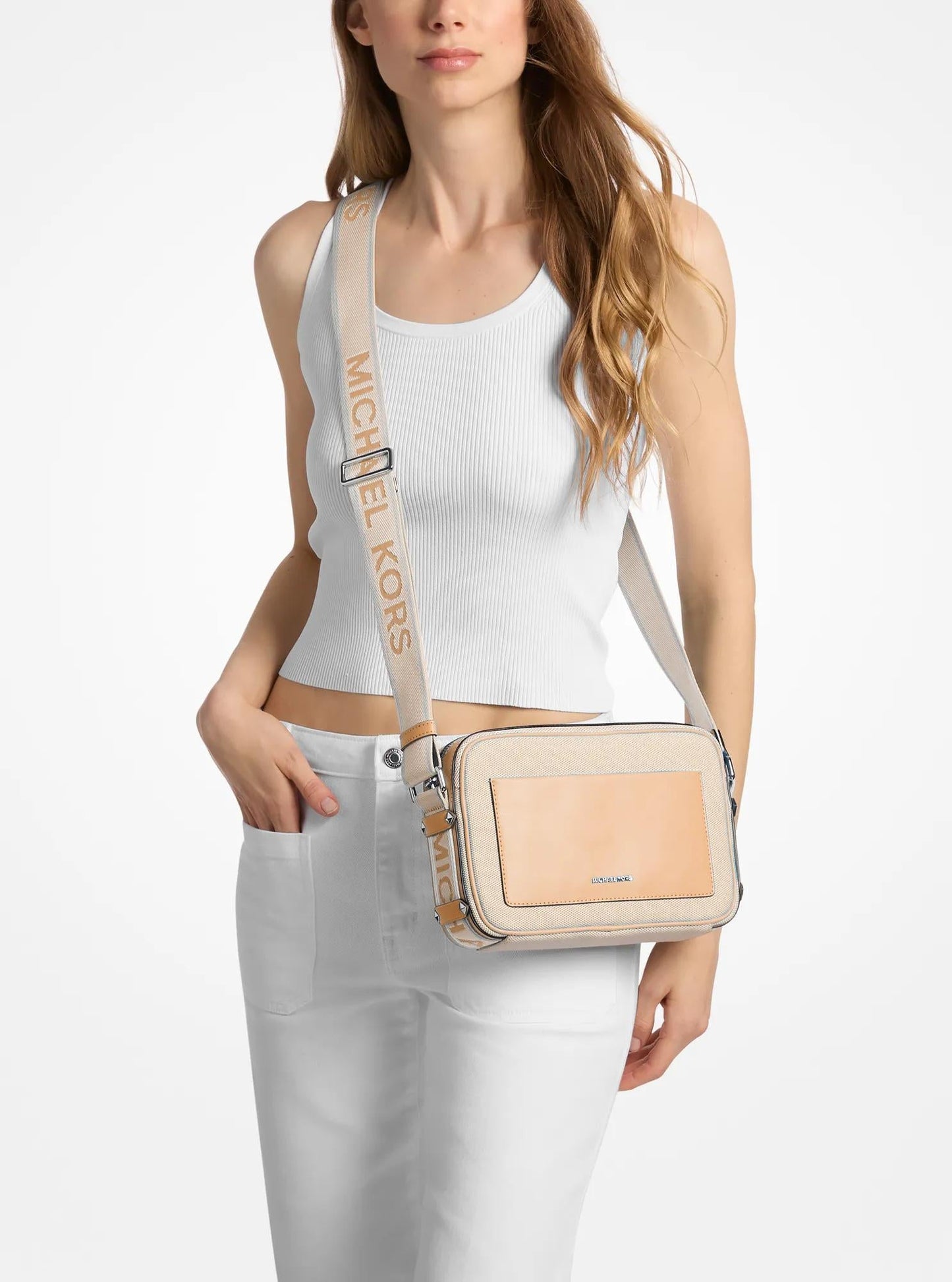 Maeve Large Canvas Crossbody Bag