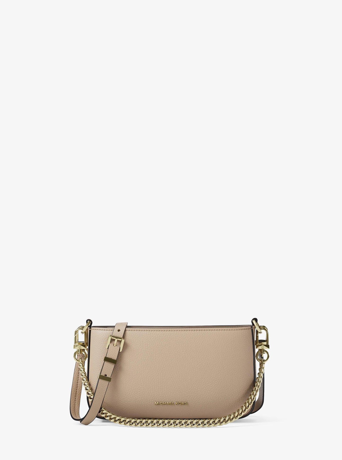 Bryant Small Pebbled Leather Convertible Pochette