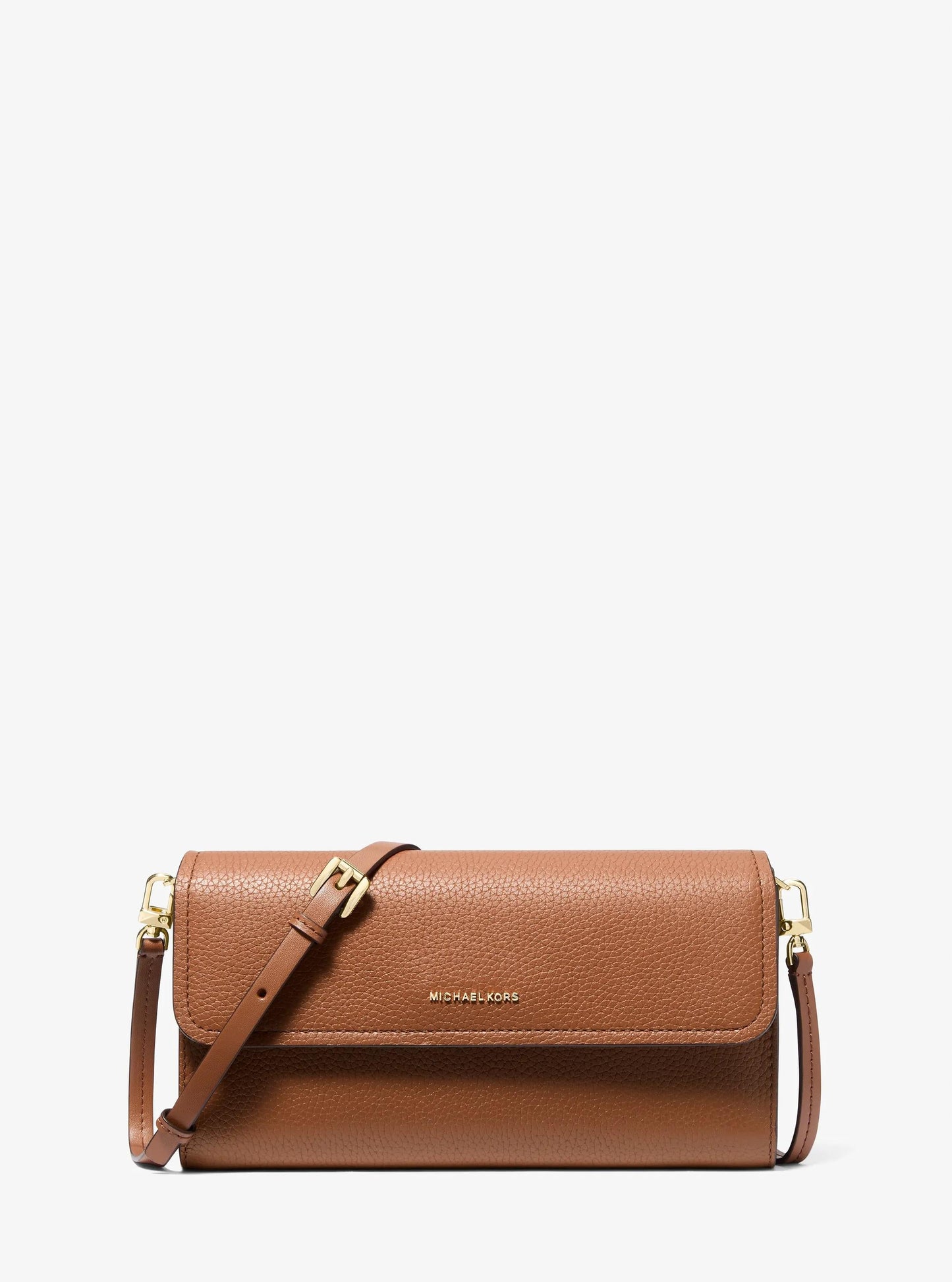 Jet Set Small Pebbled Leather Smartphone Crossbody Bag
