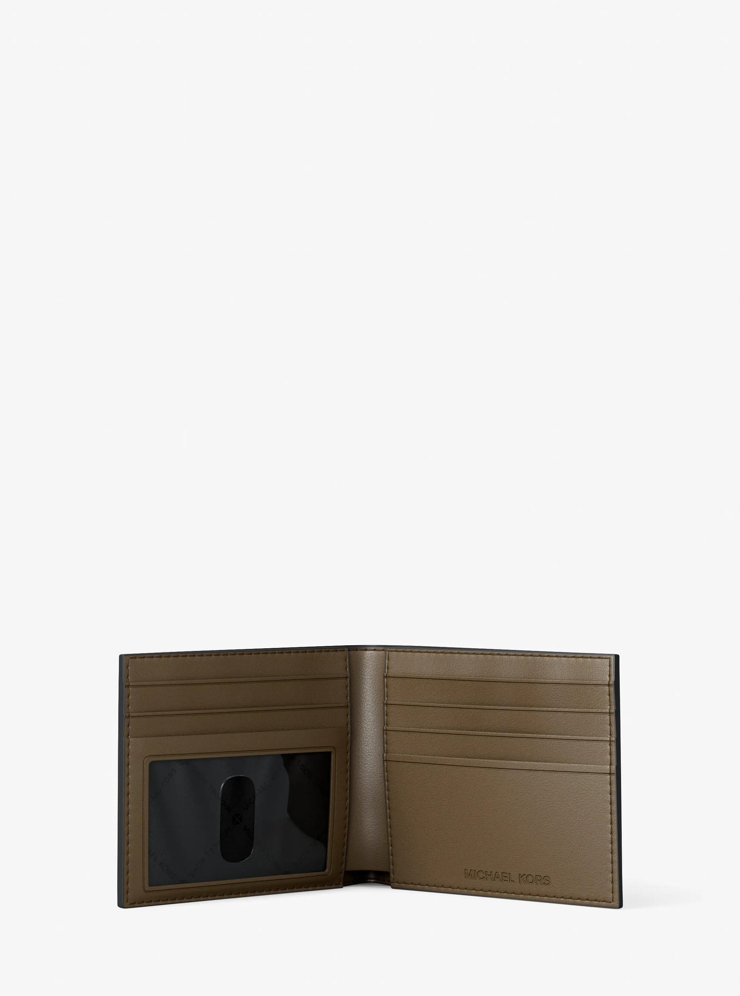 Hudson Pebbled Leather Billfold Wallet