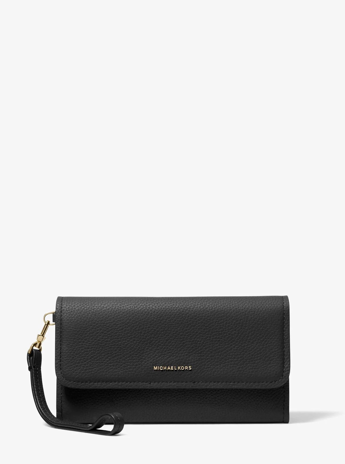 Jet Set Medium Pebbled Leather Smartphone Wristlet