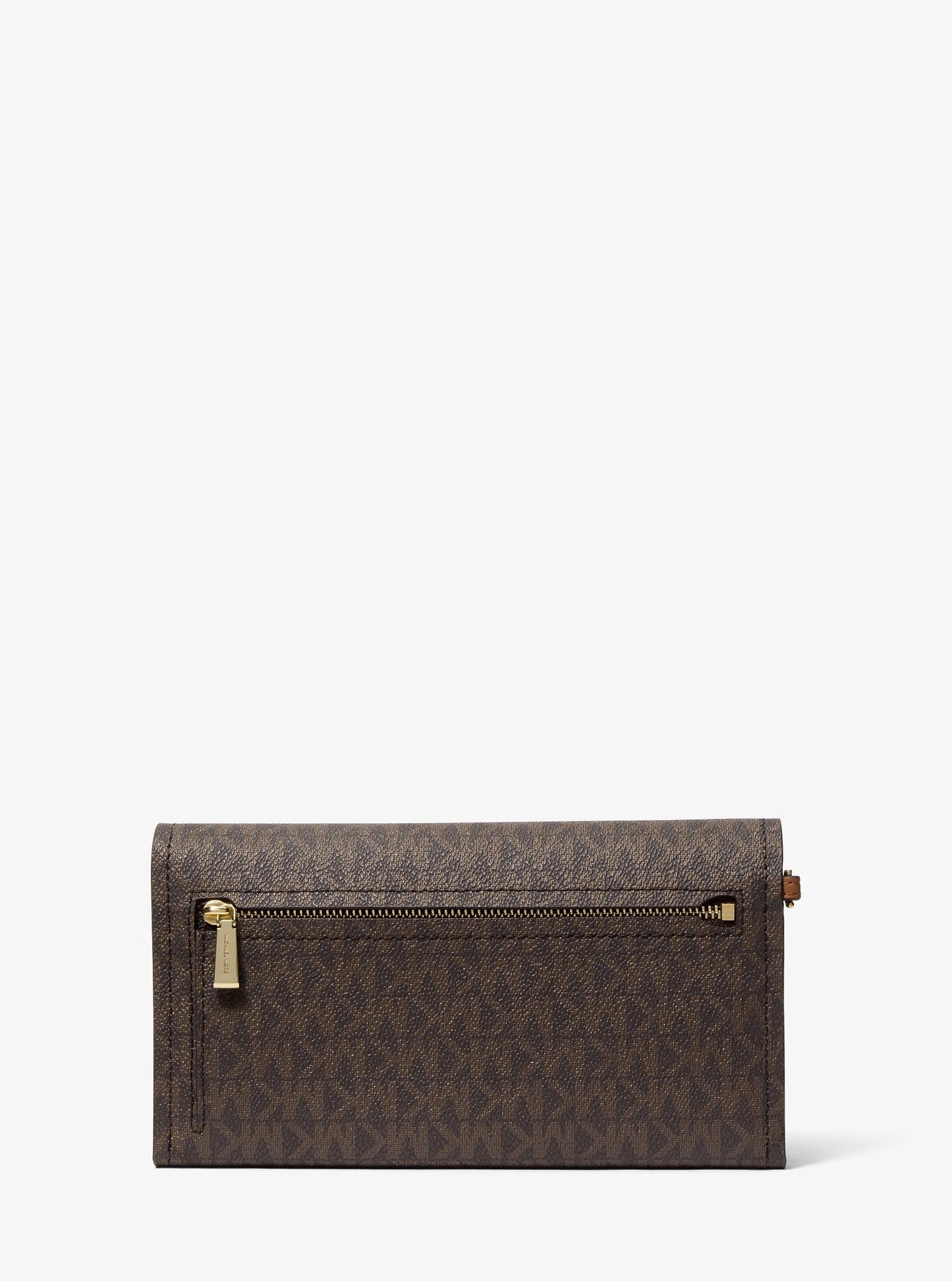 Jet Set Medium Signature Logo Smartphone Wristlet
