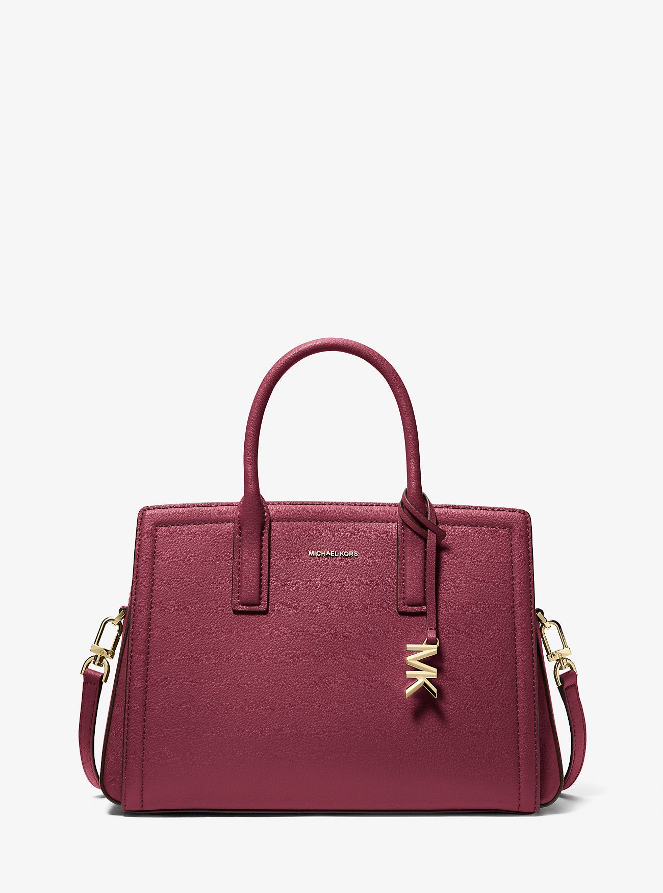 Laila Medium Leather Satchel