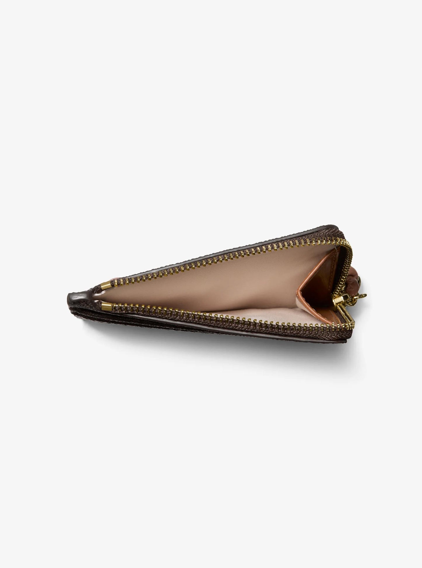 Jet Set Small Signature Logo Card Case Wristlet