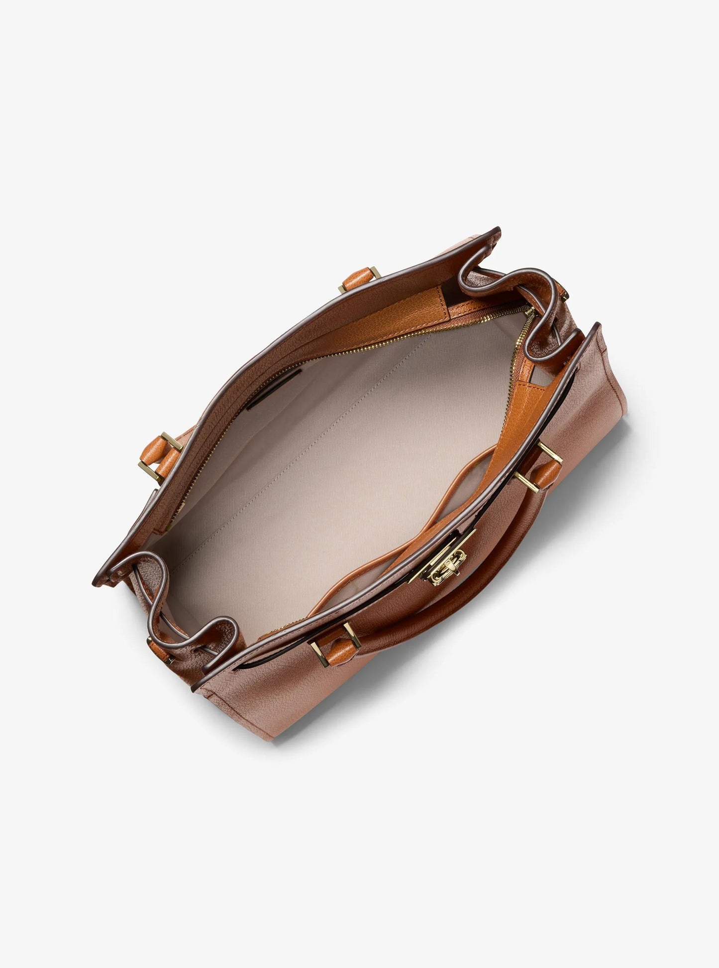 Hamilton Moderne Large Leather Satchel