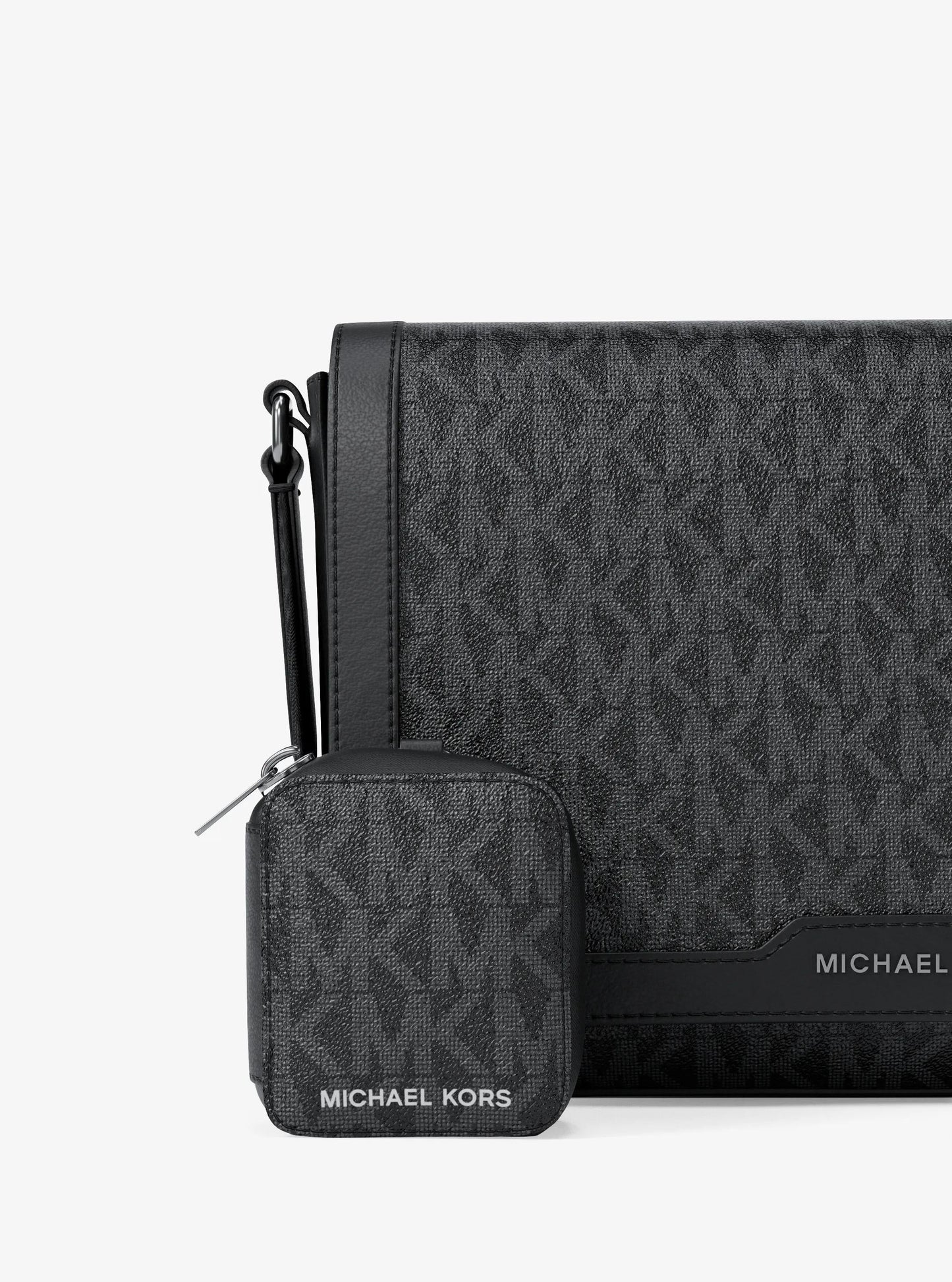 Hudson Mini Signature Logo Crossbody Bag With Airpod Case for Apple Airpods Pro