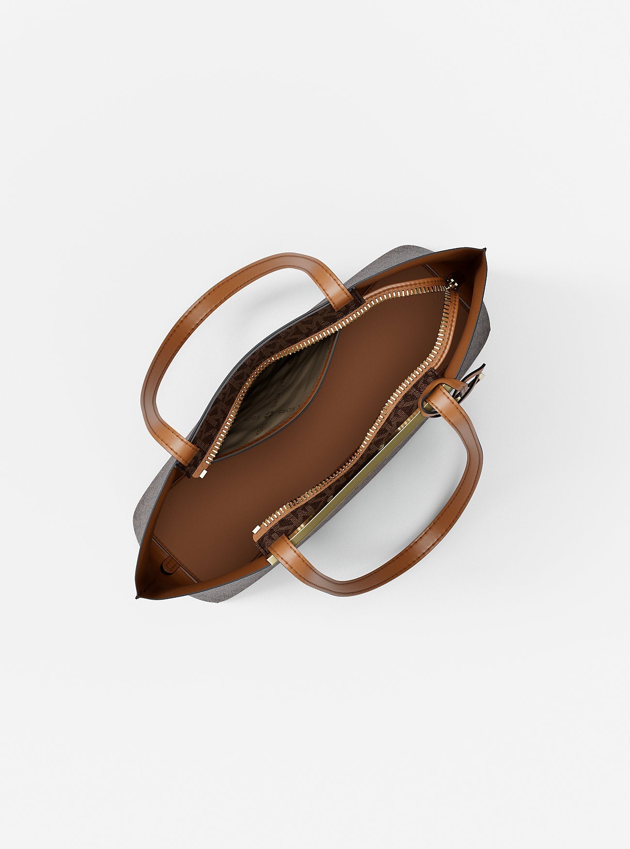 Evelyn Small Signature Logo Tote Bag