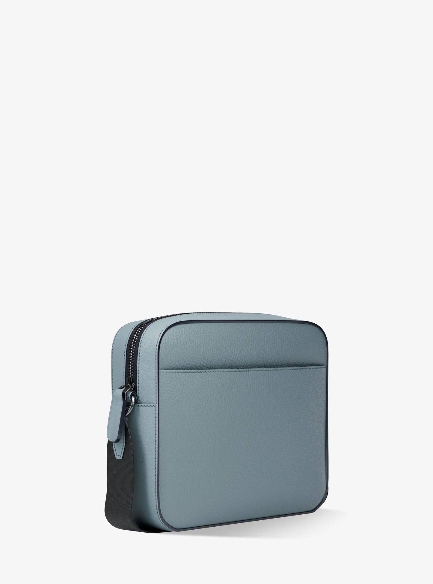 Jet Set Logo Embossed Leather Crossbody Bag