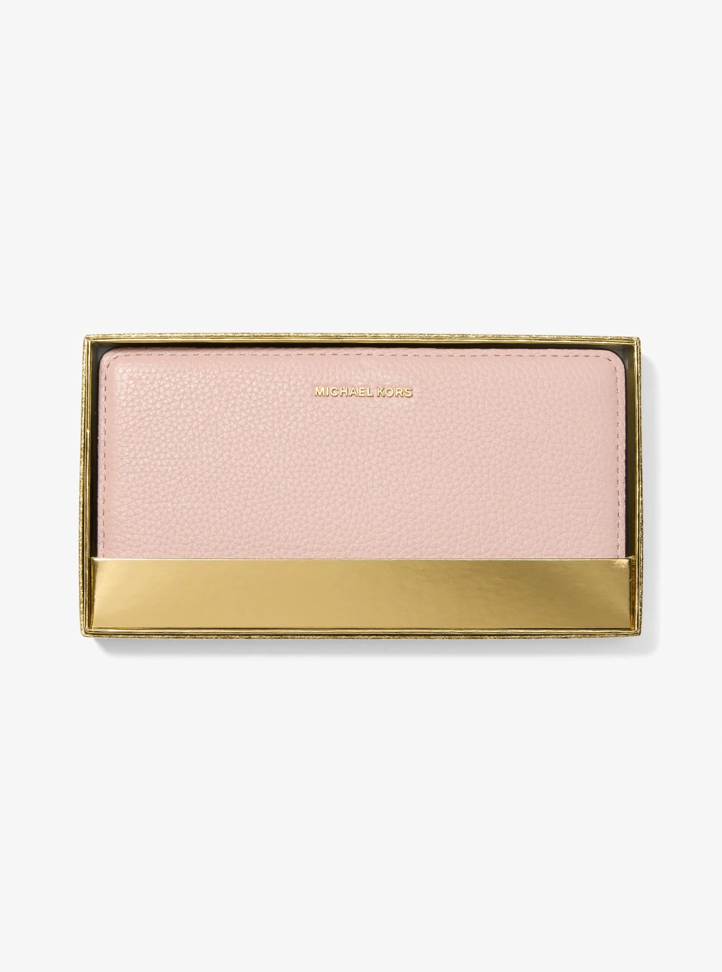 Bryant Large Pebbled Leather Snap-Front Wallet