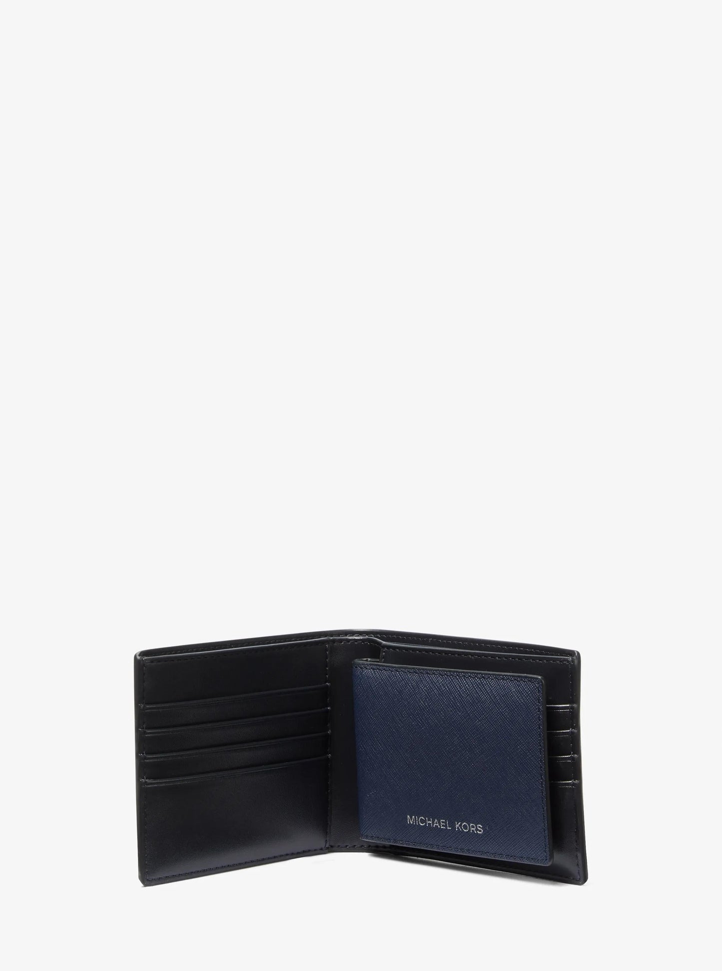 Varick Saffiano Leather Billfold Wallet With Passcase