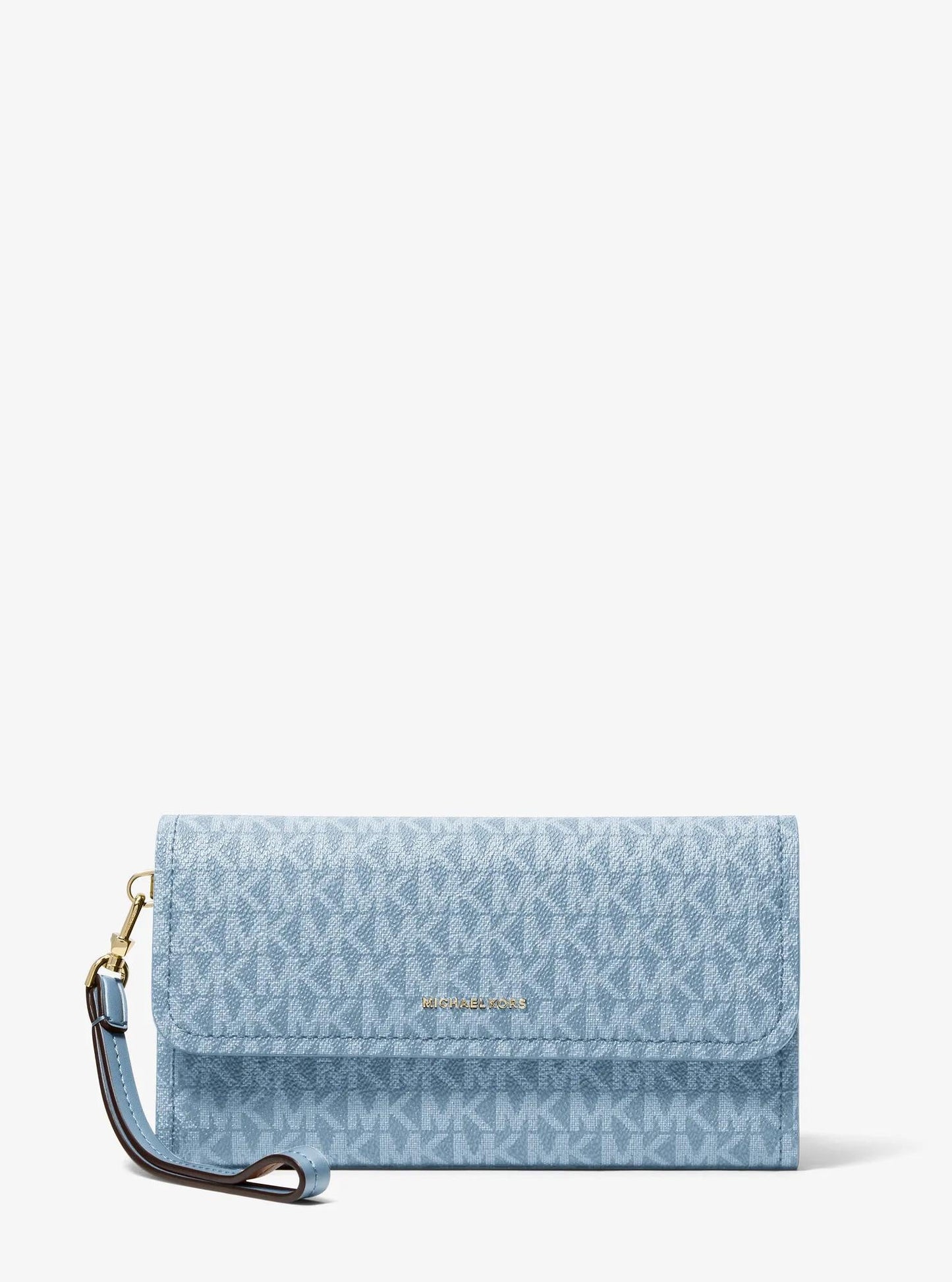 Jet Set Medium Signature Logo Convertible Wristlet