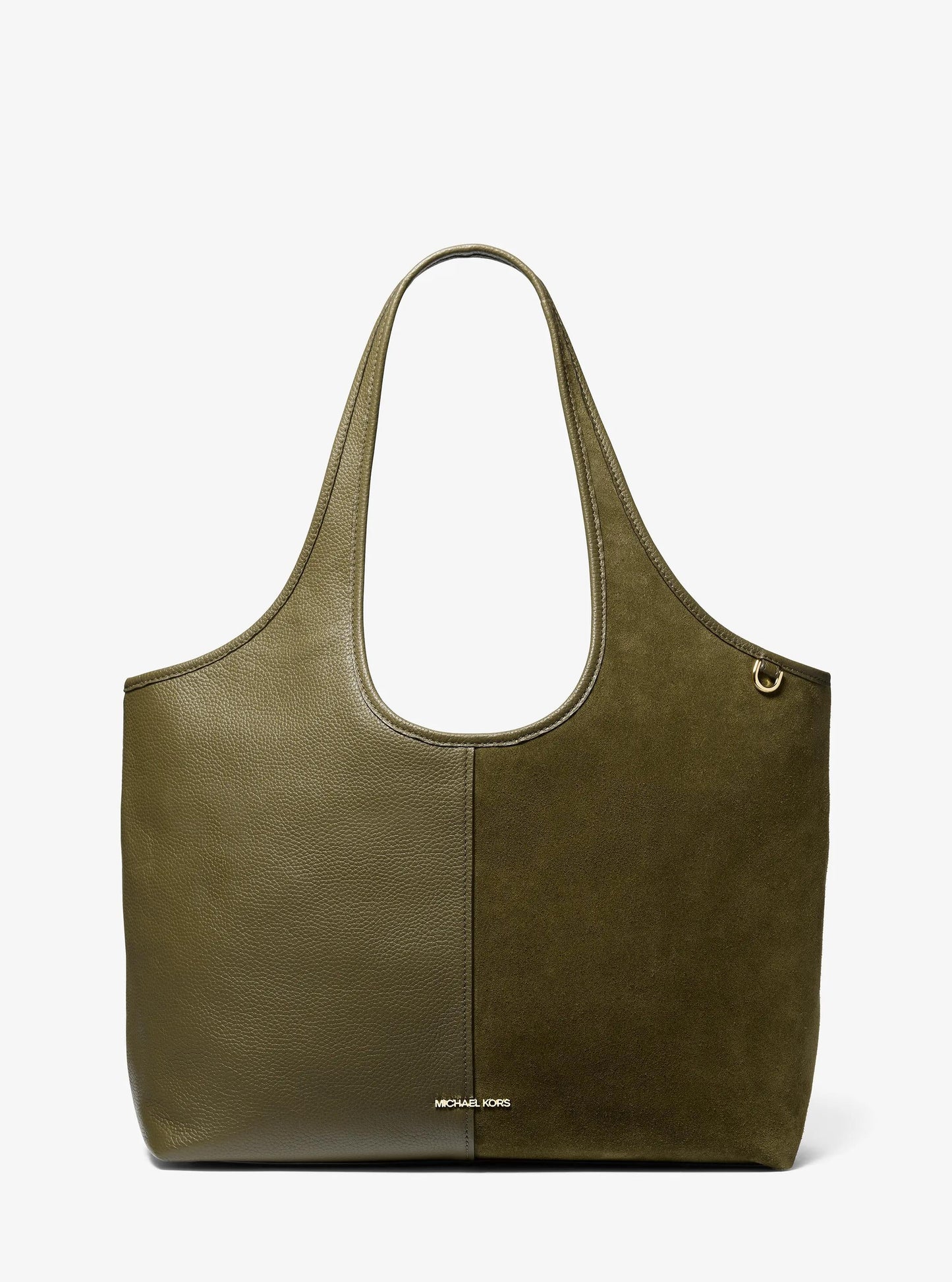 Henly Large Leather and Suede Tote Bag