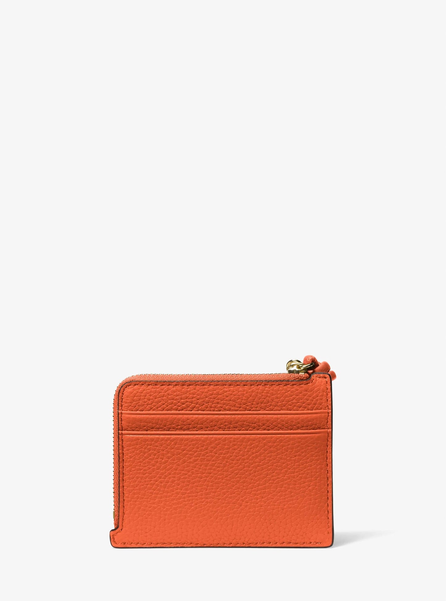 Jet Set Small Pebbled Leather Card Case Wristlet