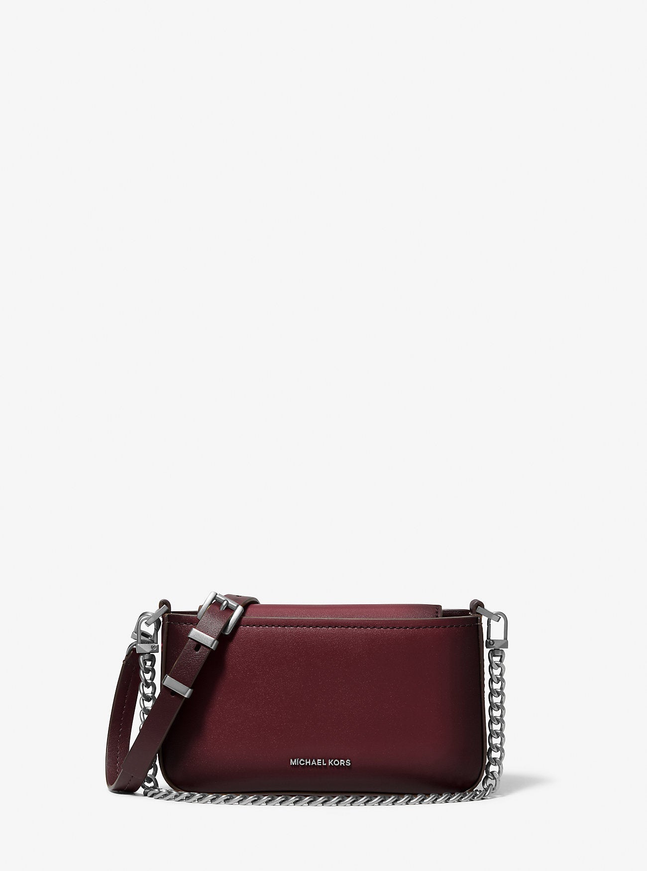 Bryant Small Burnished Leather Convertible Crossbody Bag