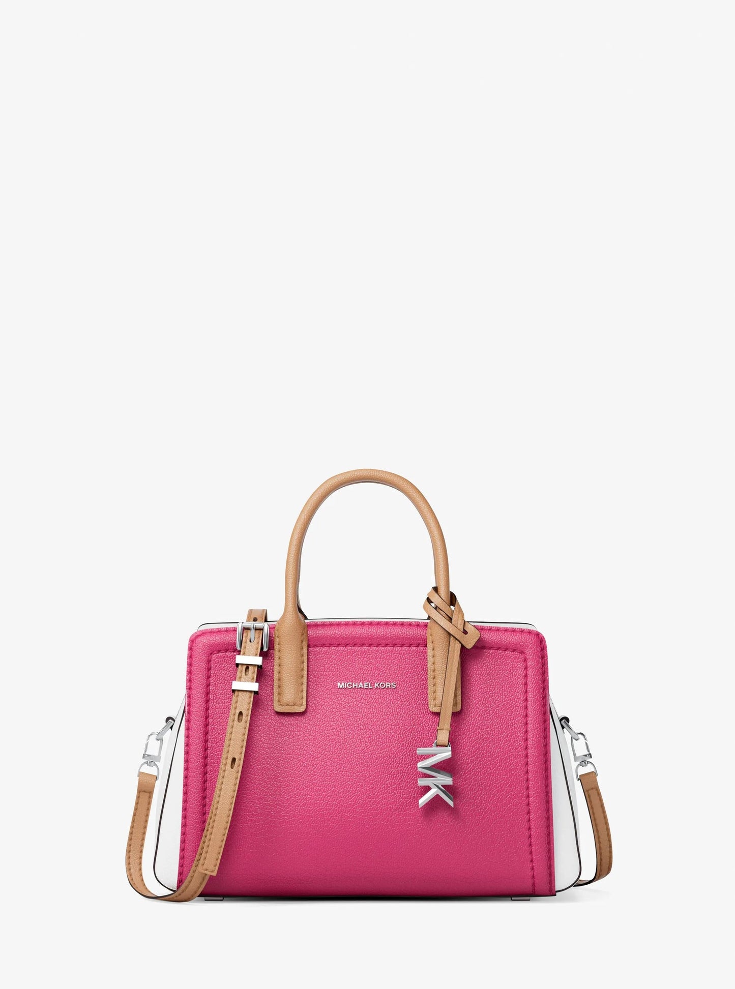 Laila Extra-Small Color-Block Leather Crossbody Bag