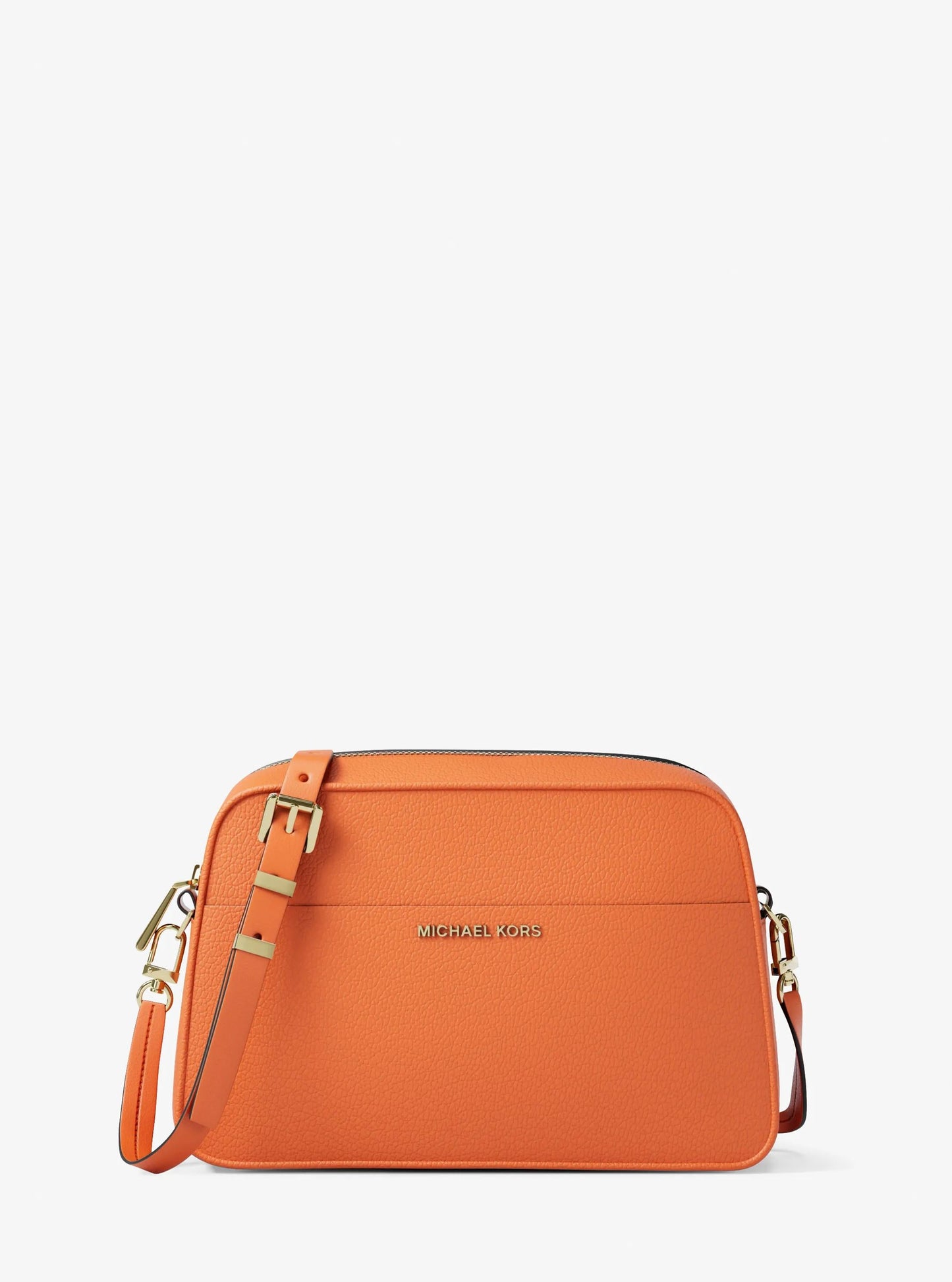 Jet Set Small Leather Camera Crossbody Bag