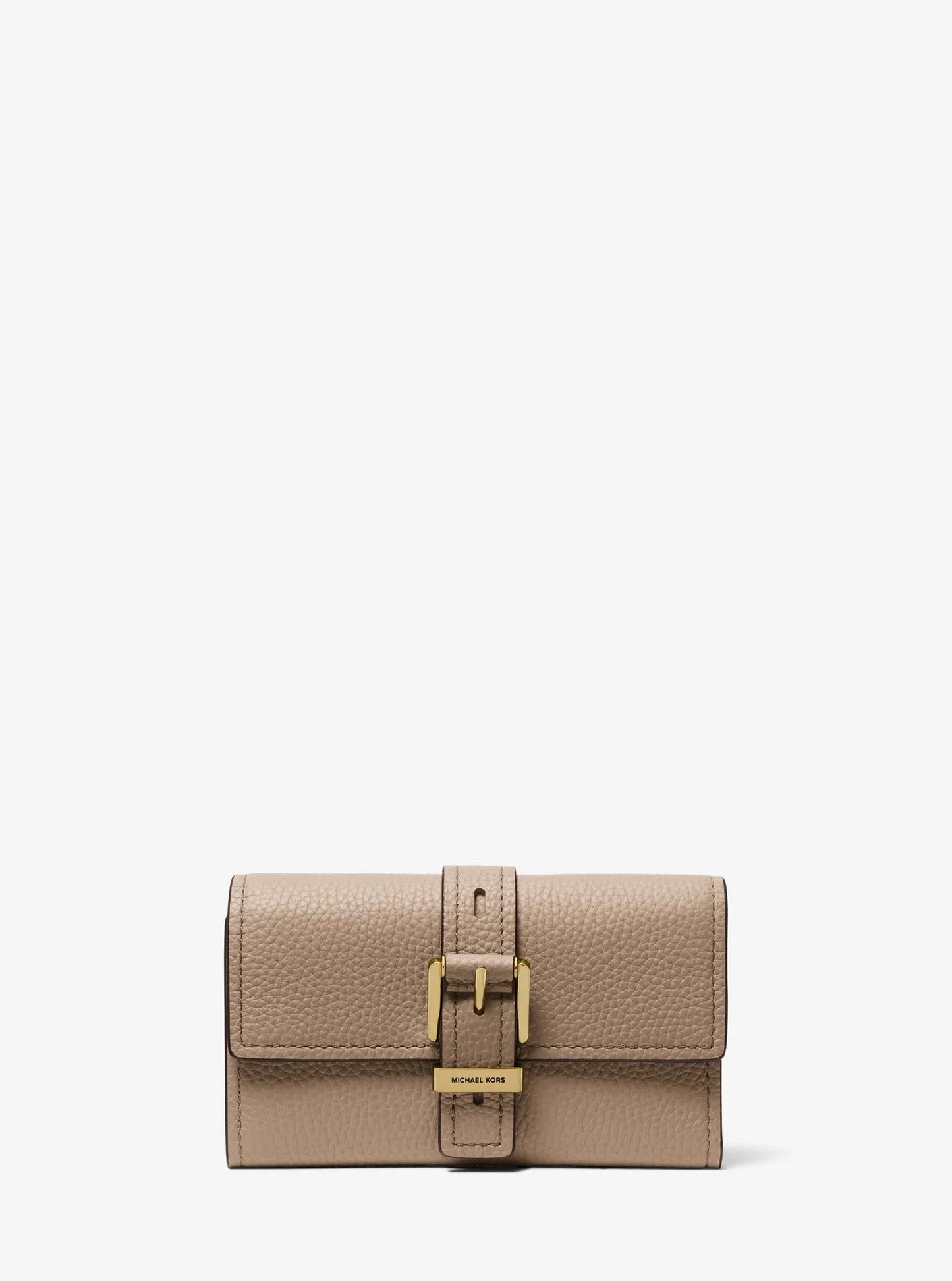 Nolita Medium Pebbled Leather Tri-Fold Wallet