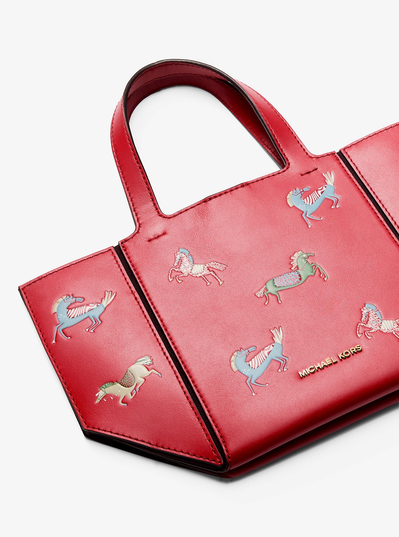 Jordi Small Leather Convertible Tote Bag