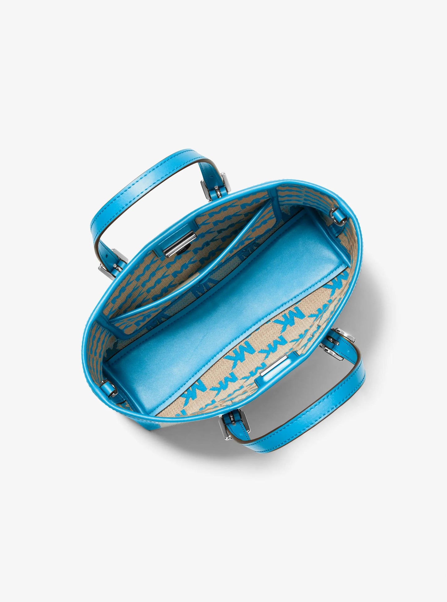 Quinn Small Striped Canvas Convertible Crossbody Bag