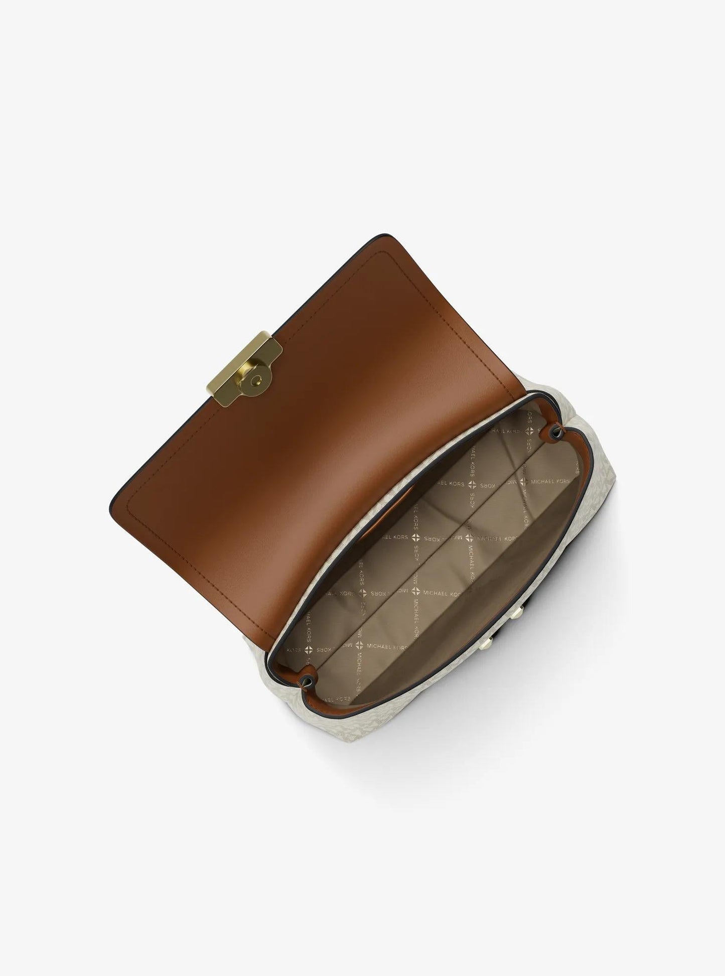 Tribeca Medium Signature Logo Satchel