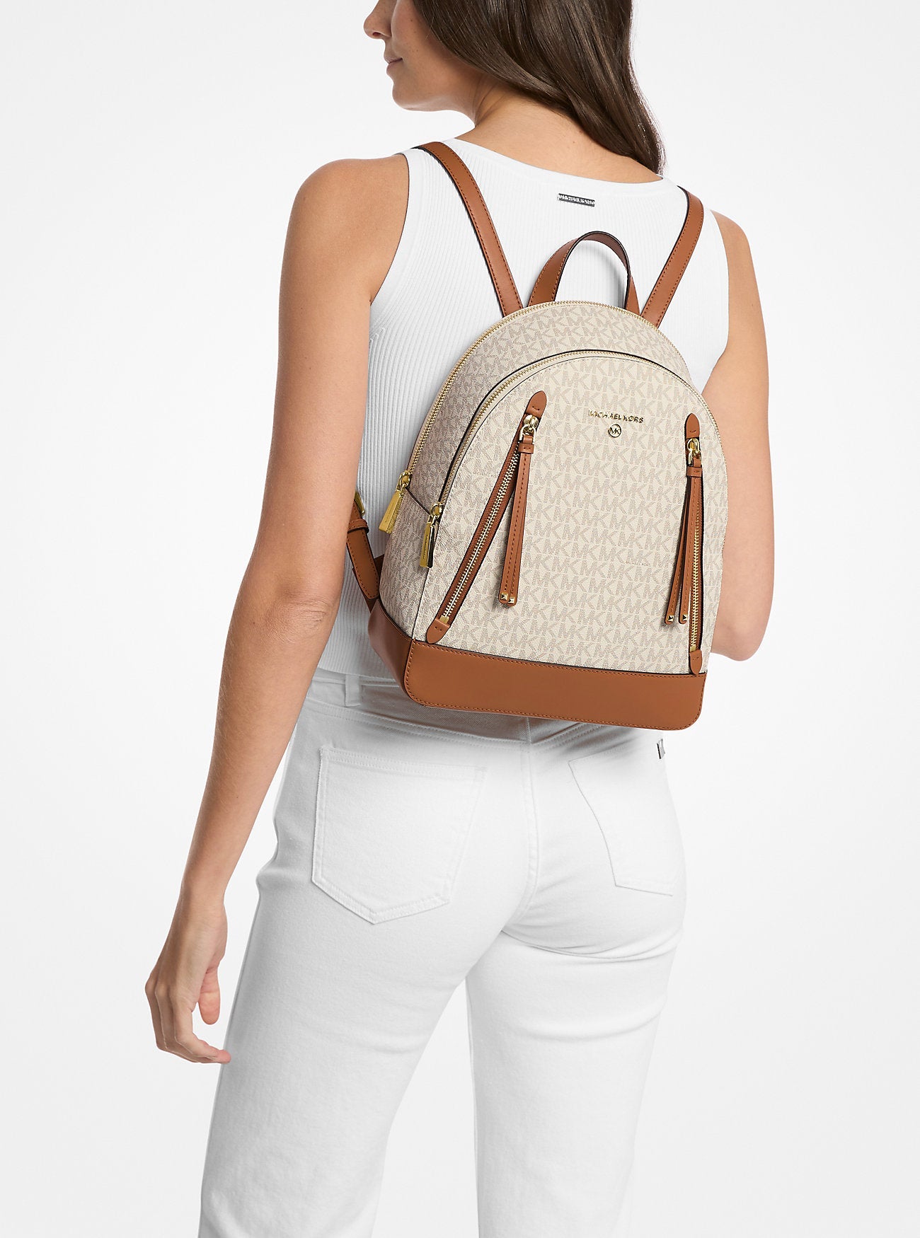 Brooklyn Medium Logo Backpack