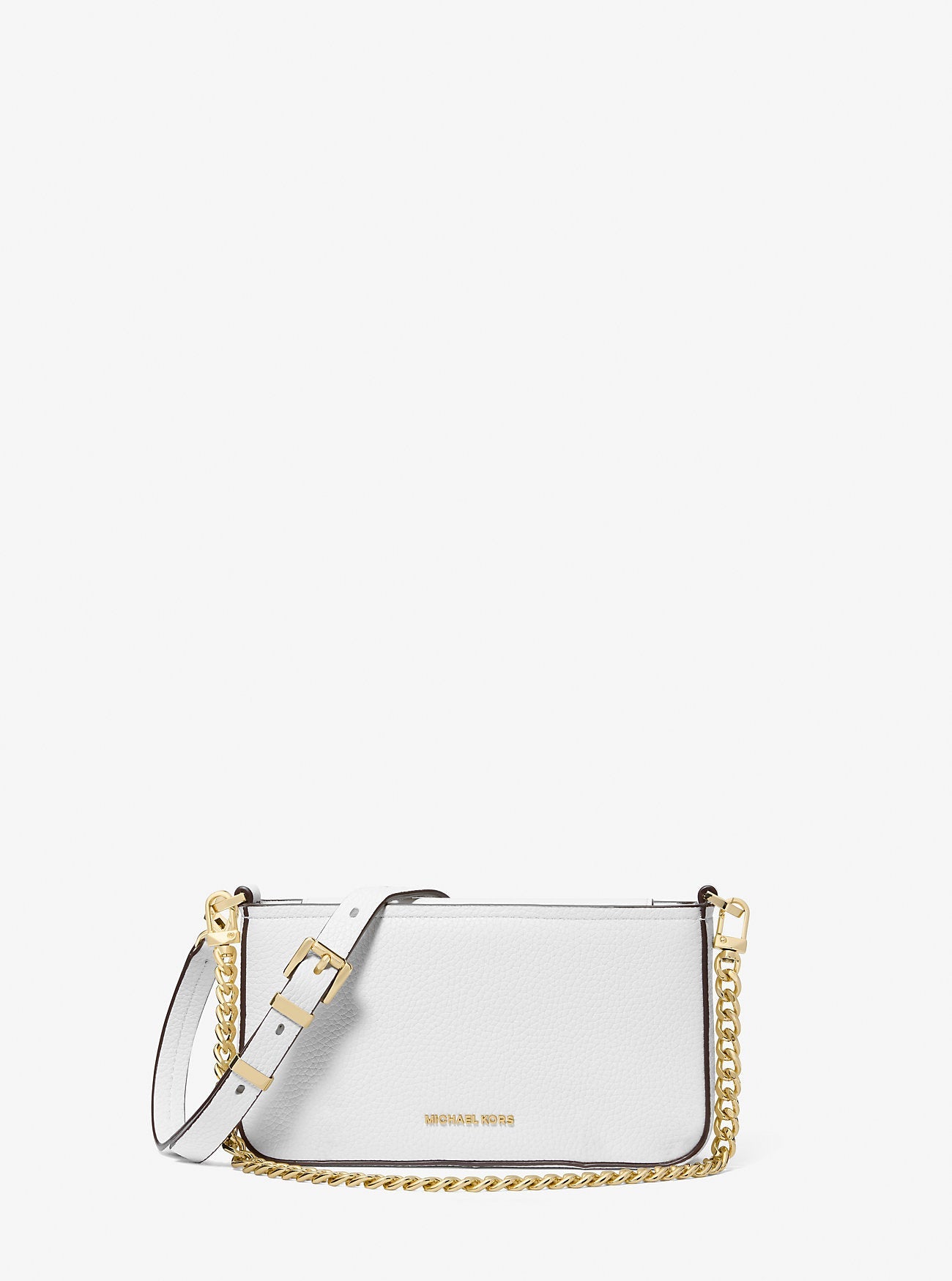 Bryant Small Pebbled Leather Convertible Pochette