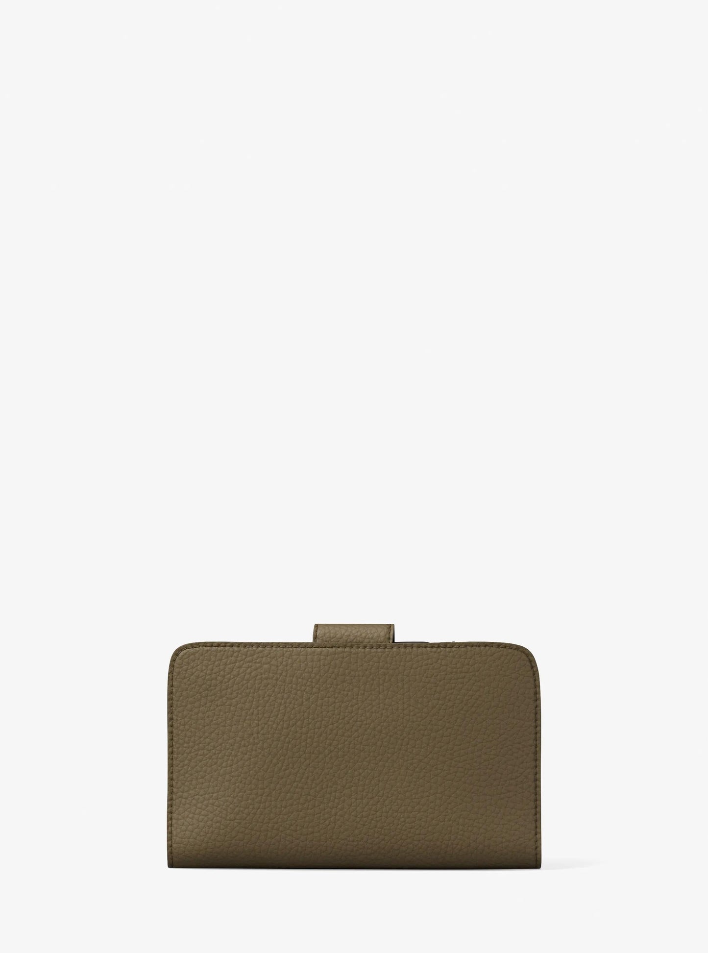 MK Pop Charm Medium Pebbled Leather Wallet