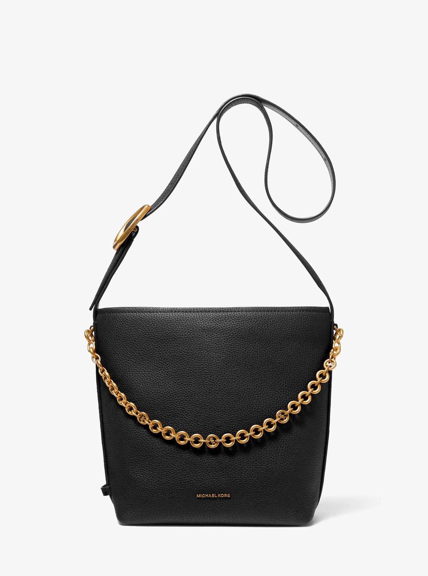 Nolita Small Pebbled Leather Bucket Tote Bag