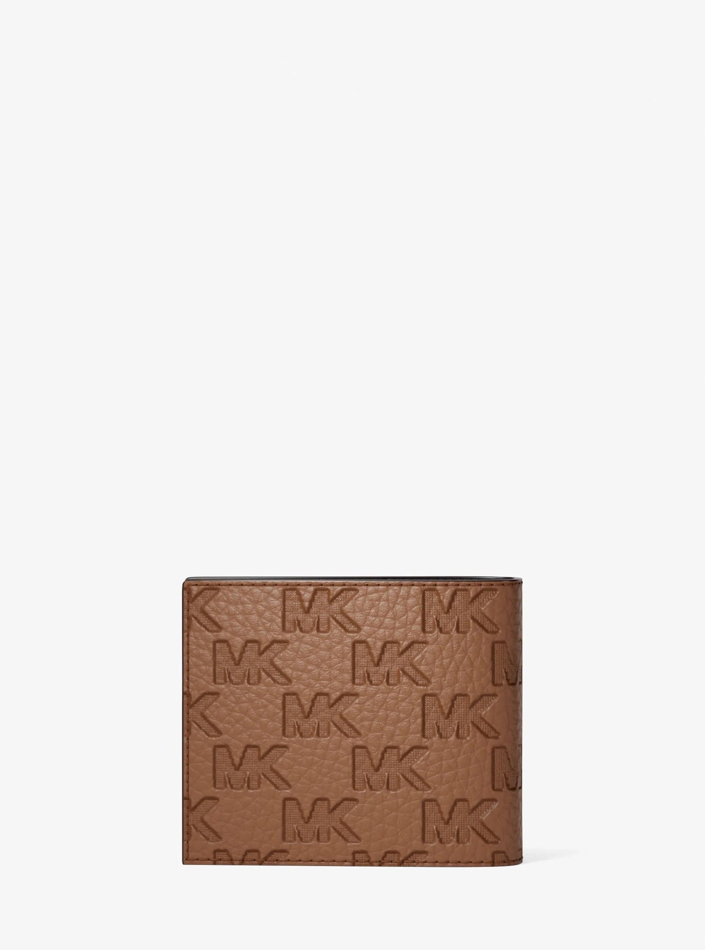 Hudson Logo Embossed Leather Billfold Wallet and Passcase