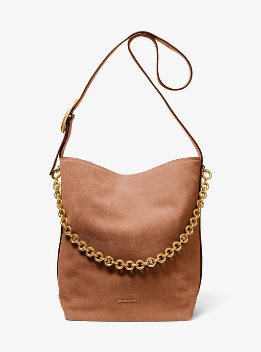 Nolita Large Suede Bucket Tote Bag