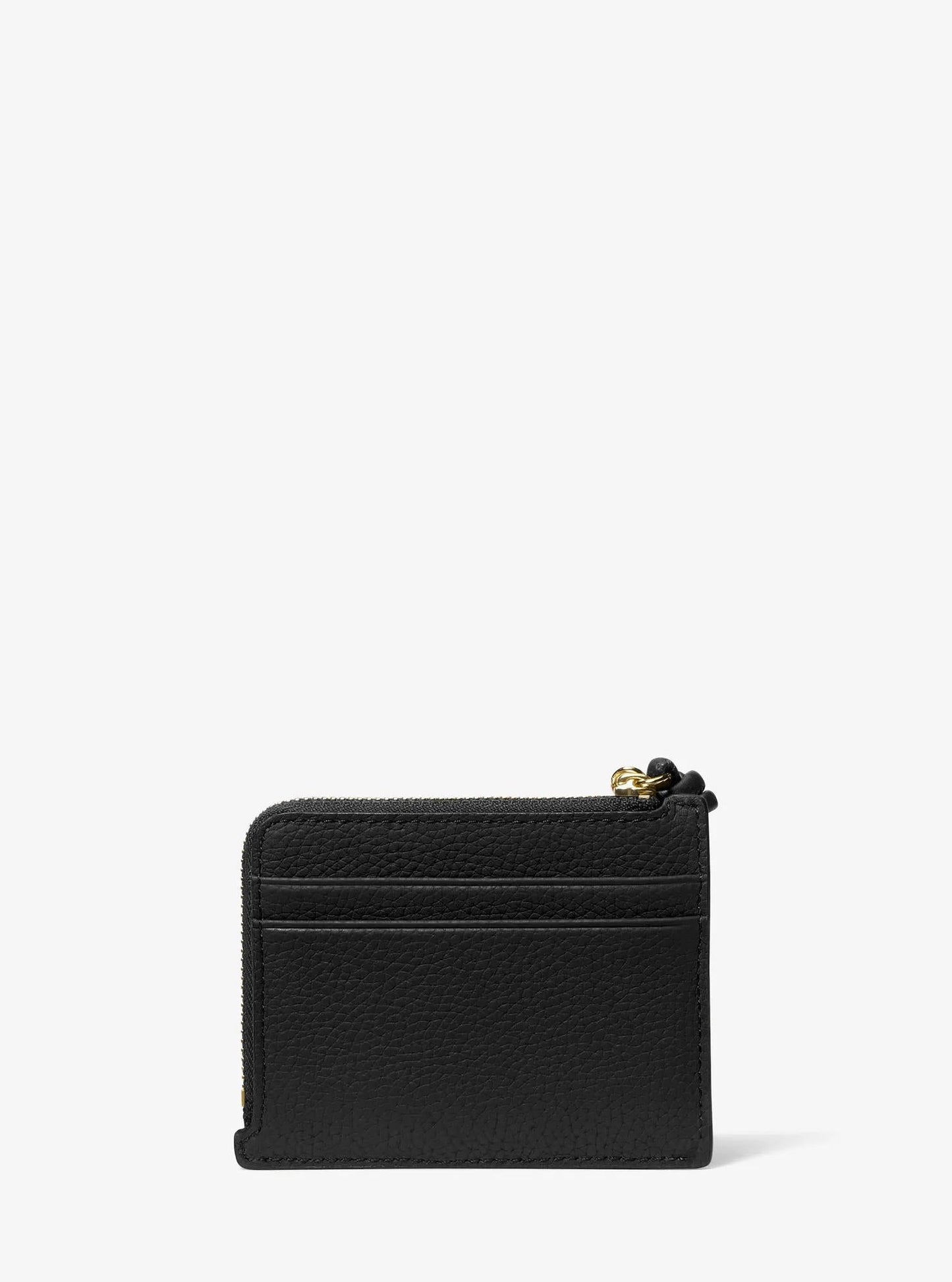 Jet Set Small Pebbled Leather Card Case Wristlet