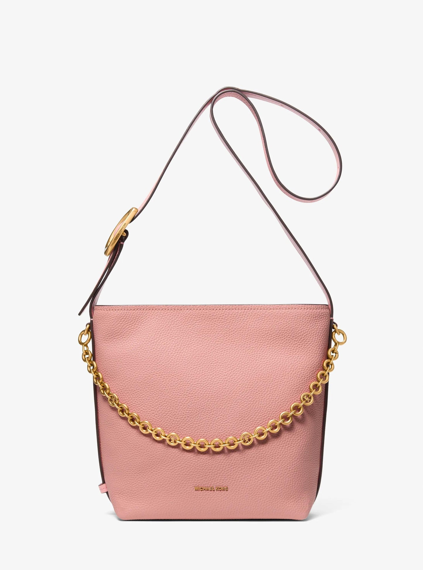 Nolita Small Pebbled Leather Bucket Tote Bag