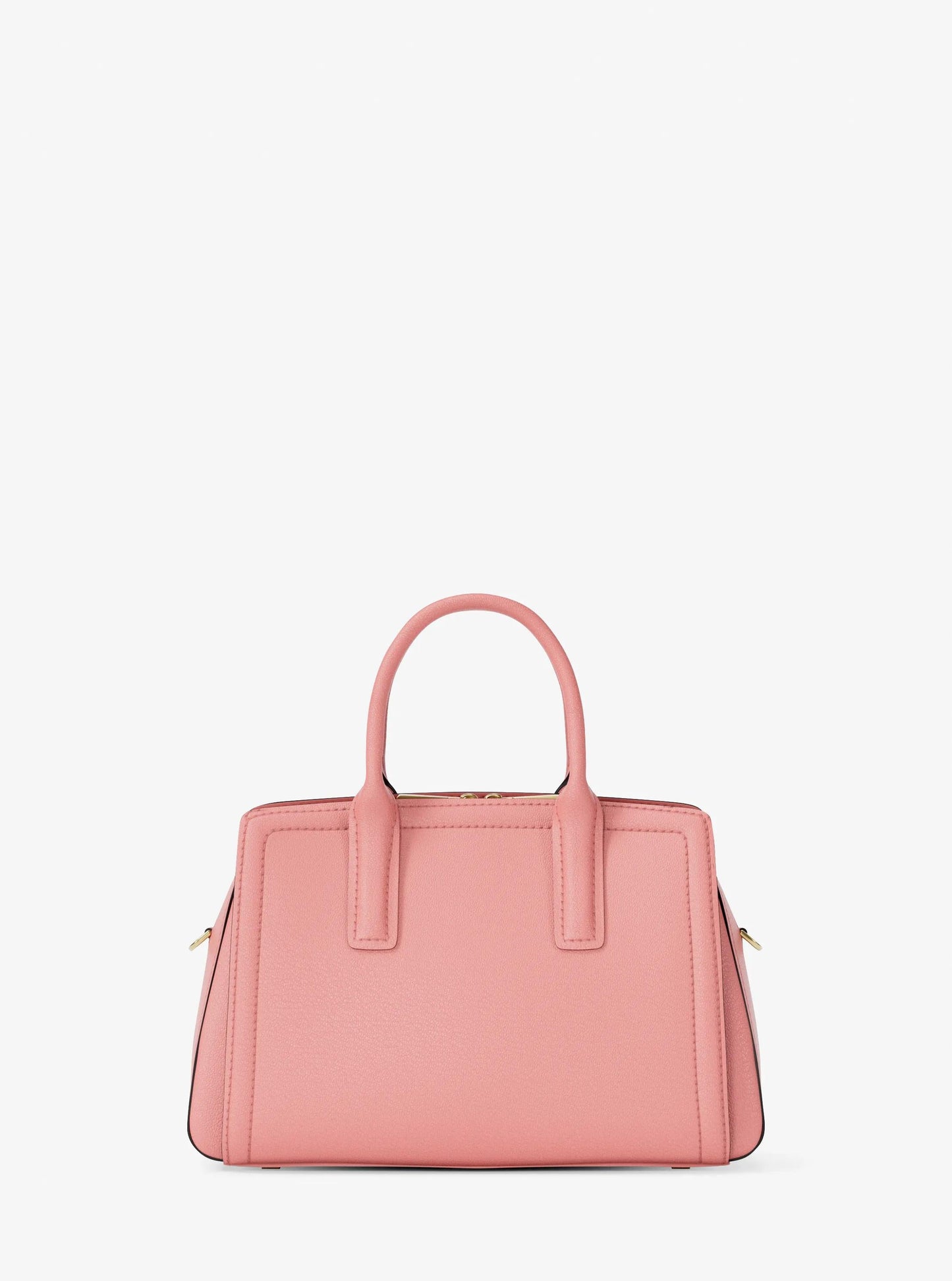 Laila Small Pebbled Leather Satchel