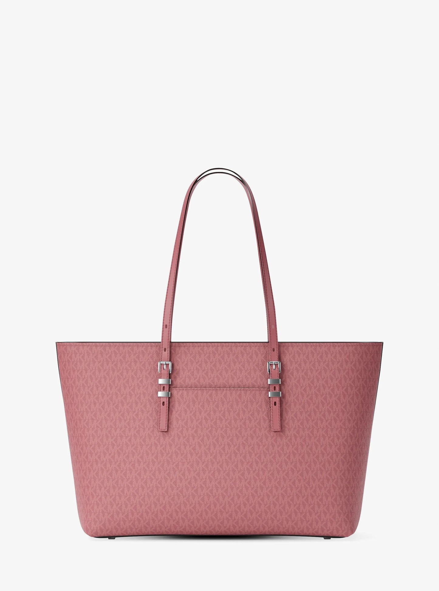 Quinn Large Signature Logo and Leather Tote Bag