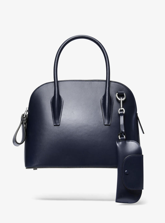 Kaitlin Medium Leather Dome Satchel