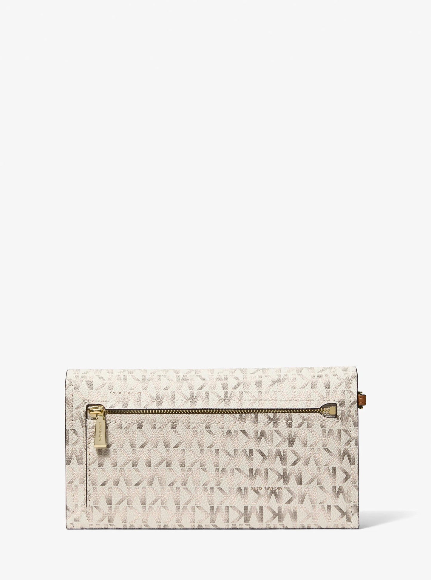 Jet Set Medium Signature Logo Smartphone Wristlet