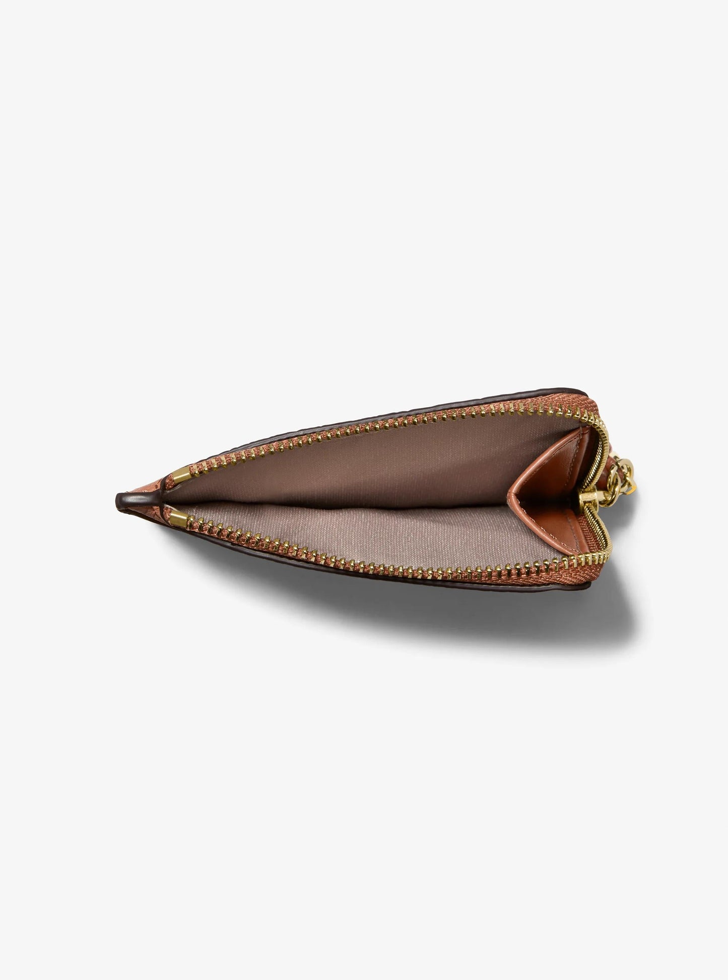 Jet Set Small Pebbled Leather Card Case Wristlet