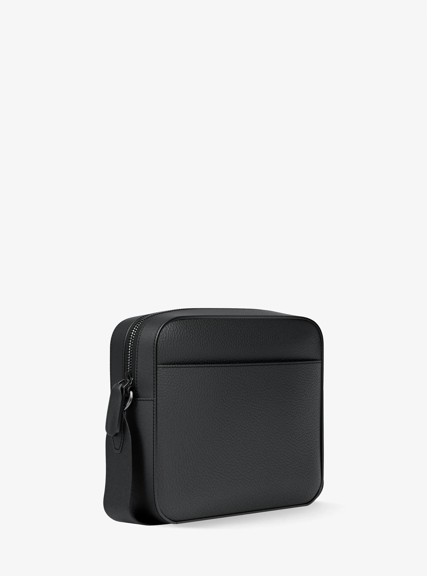 Jet Set Logo Embossed Leather Crossbody Bag