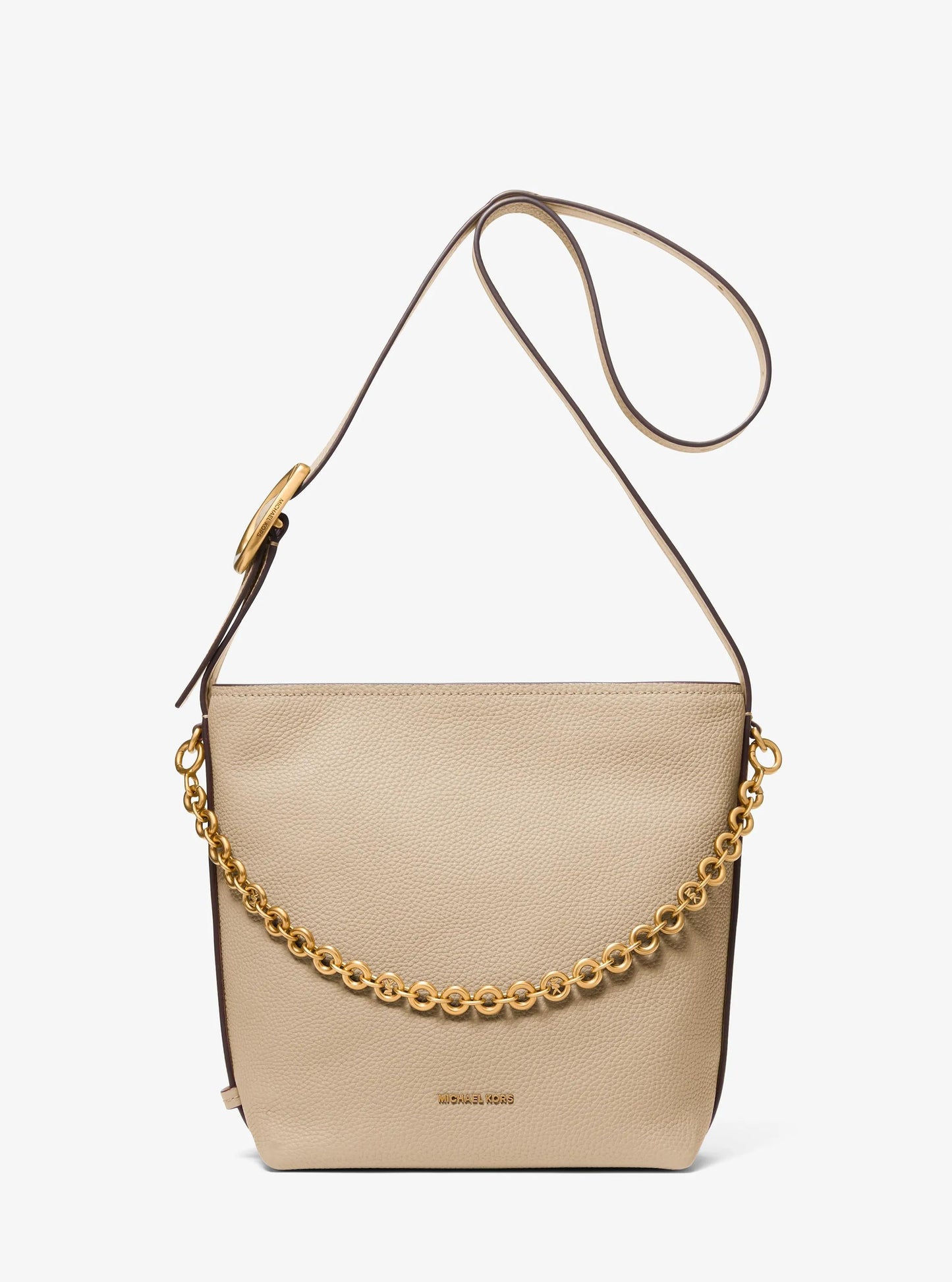 Nolita Small Pebbled Leather Bucket Tote Bag