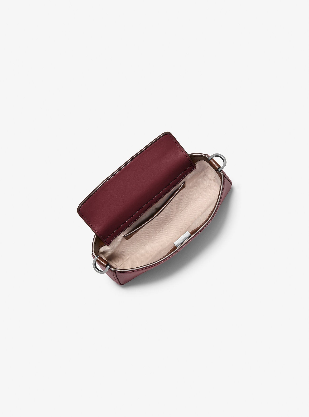 Bryant Small Burnished Leather Convertible Crossbody Bag