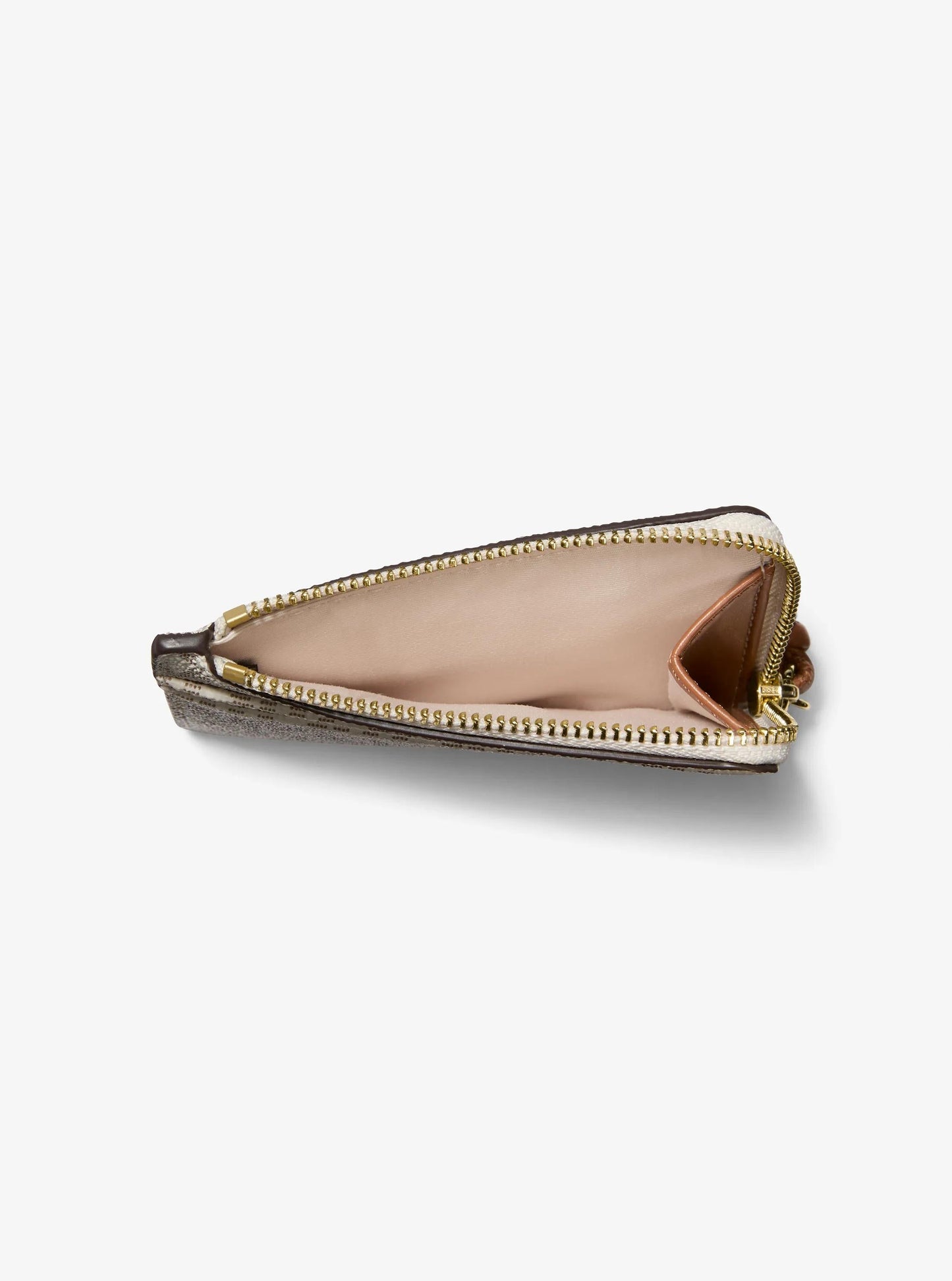 Jet Set Small Signature Logo Card Case Wristlet