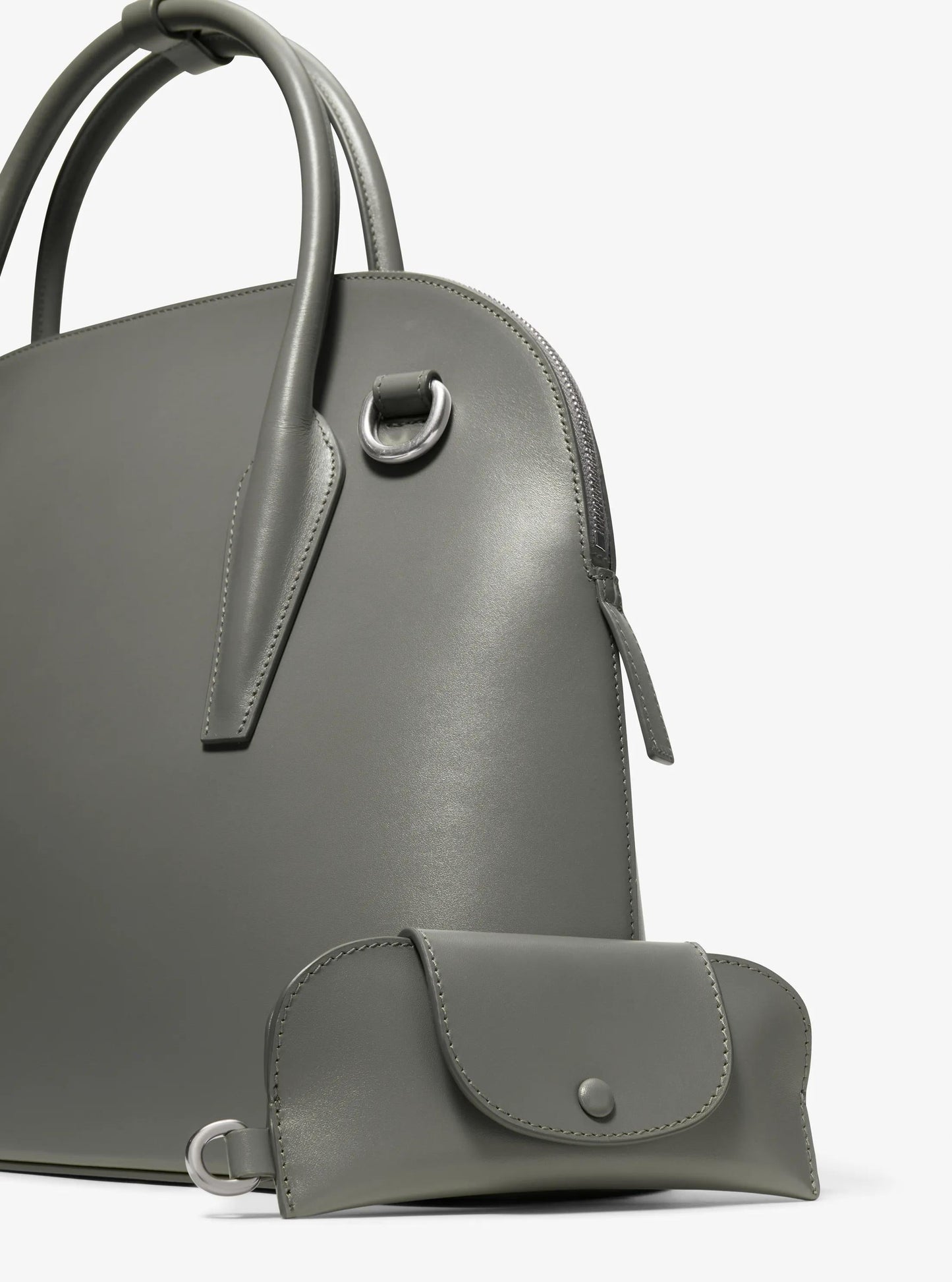 Kaitlin Large Leather Dome Satchel
