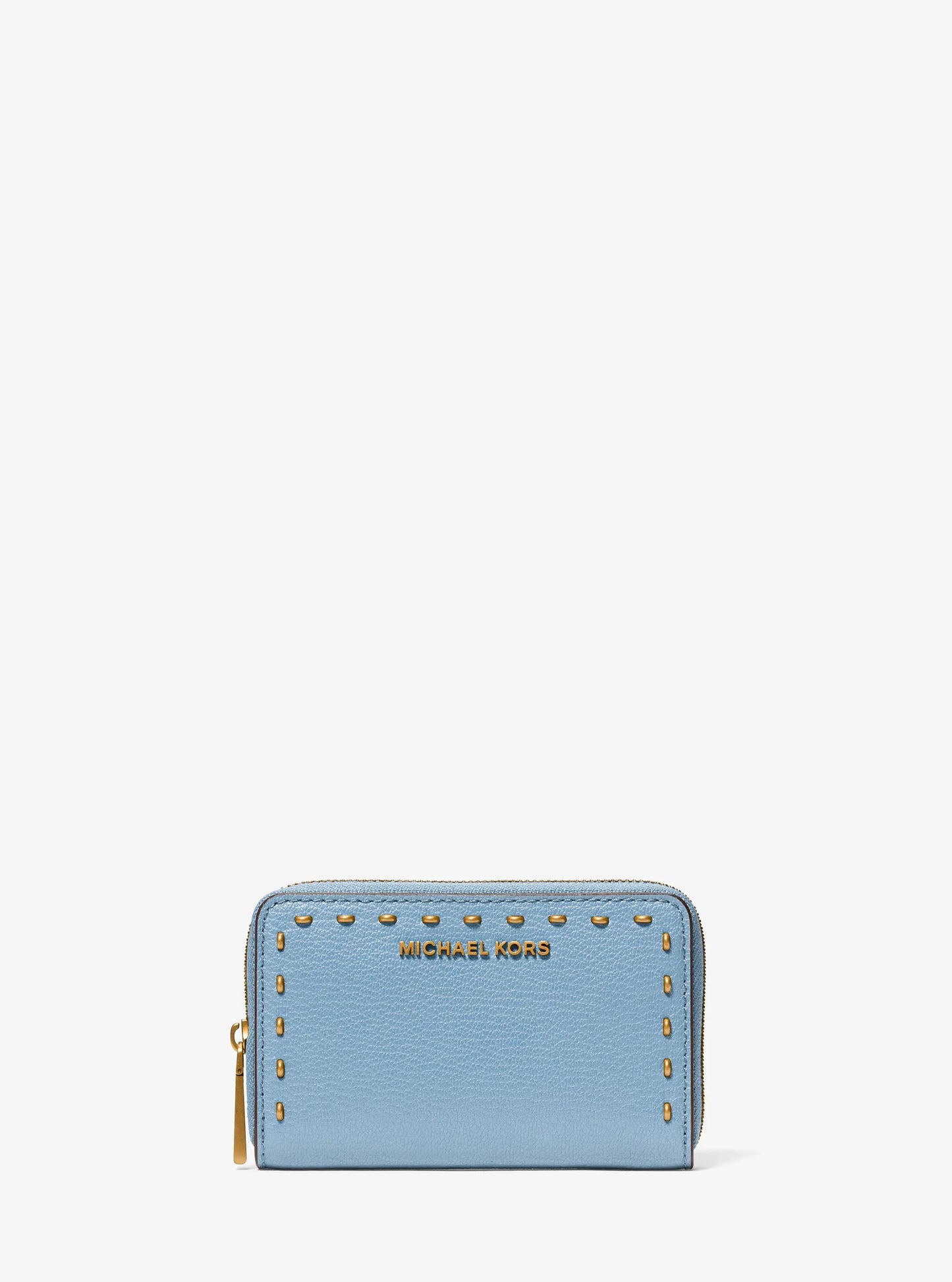 Small Studded Leather Wallet
